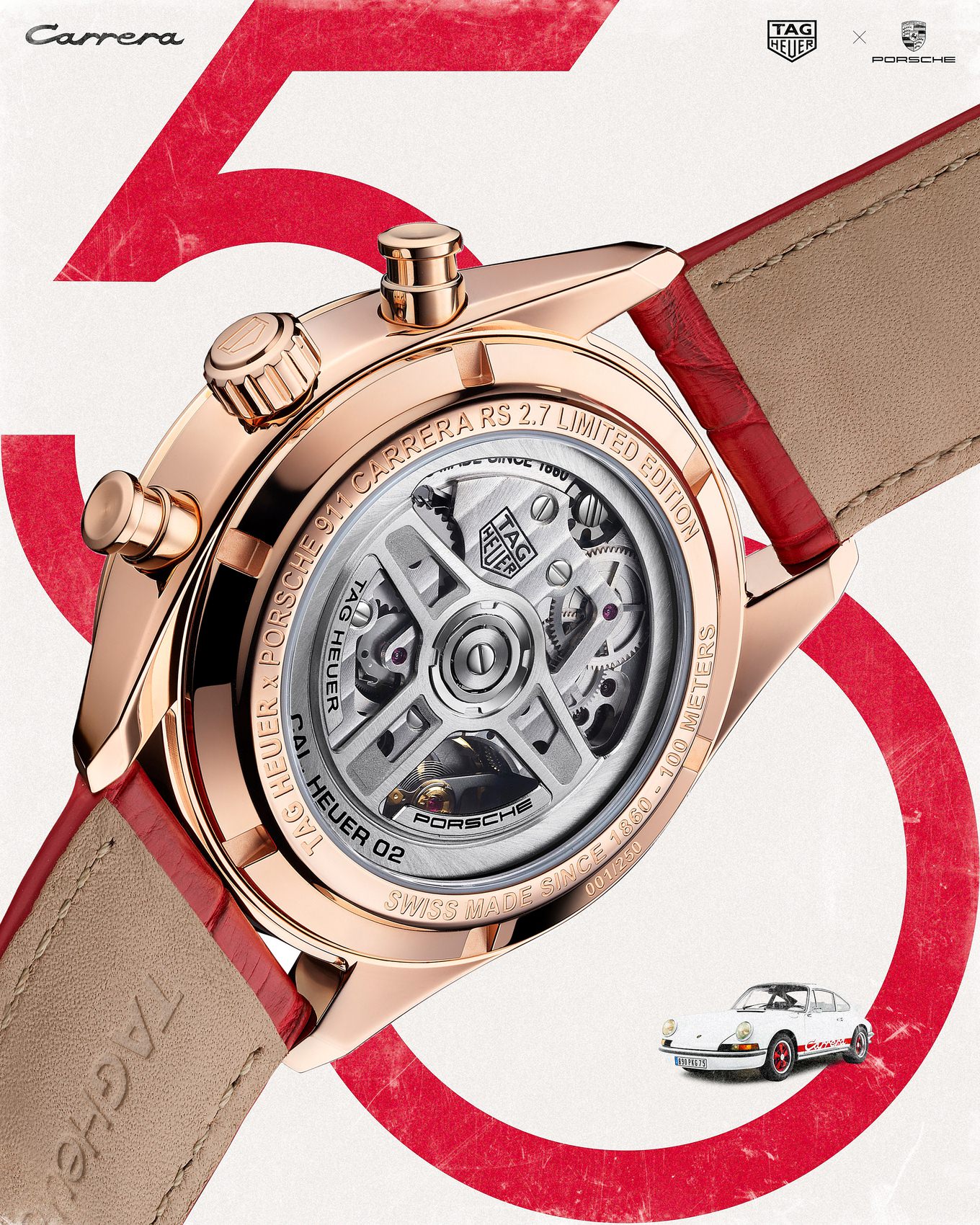 TAG Heuer Carrera x Porsche RS 2.7 CBN2045.FC8316 Replica 8