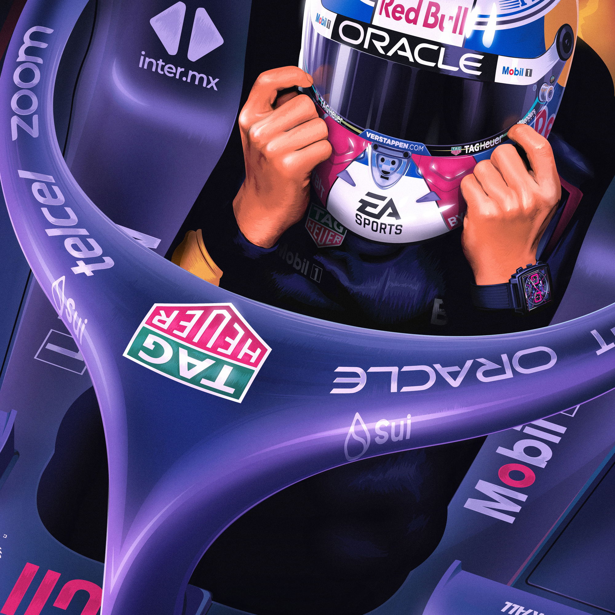 TAG Heuer Monaco Chronograph Las Vegas CBL218B.FT6236 Replica 8