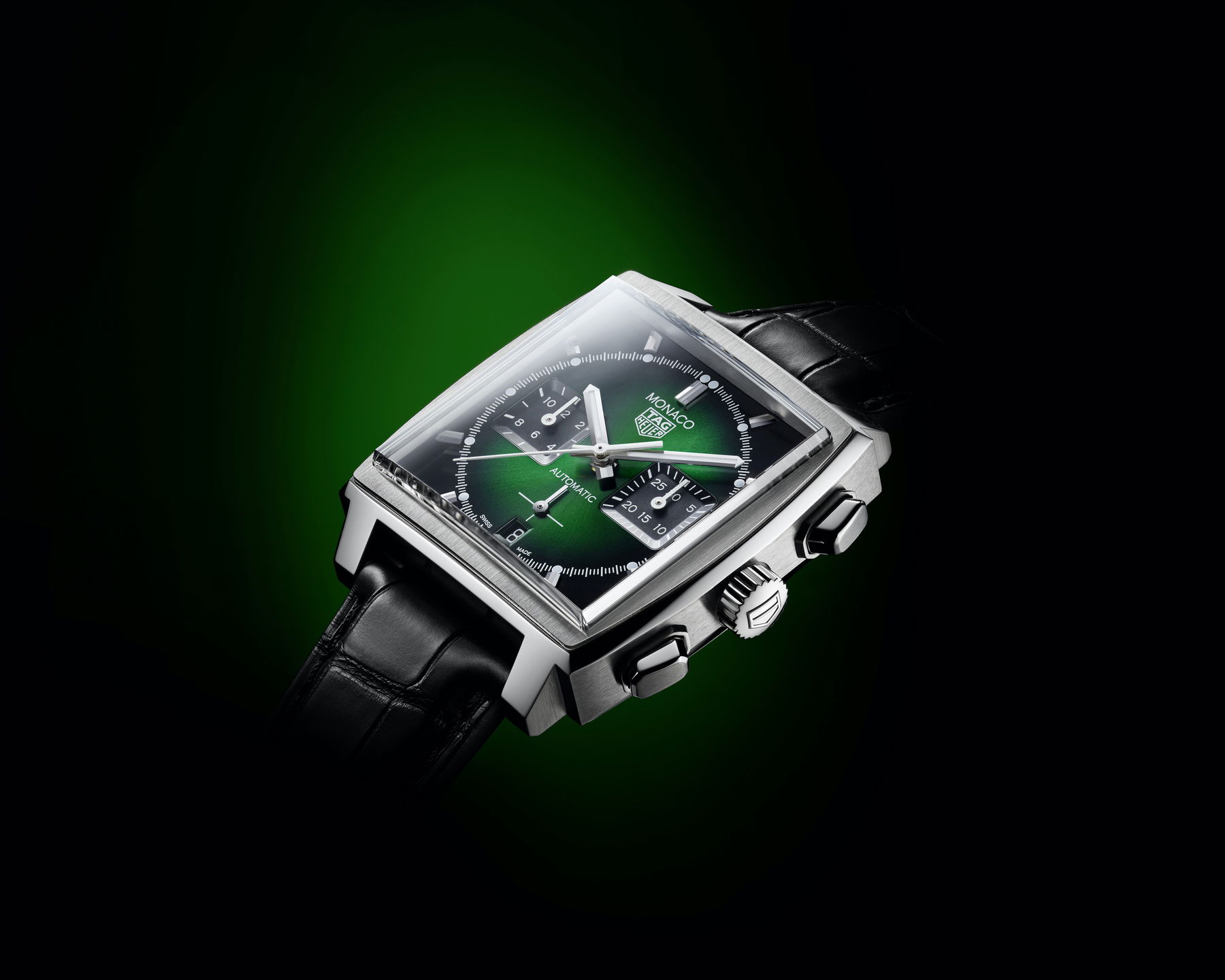 IMG_9081 TAG Heuer Monaco Green Dial Limited Edition CBL2116.FC6497 Replica 8