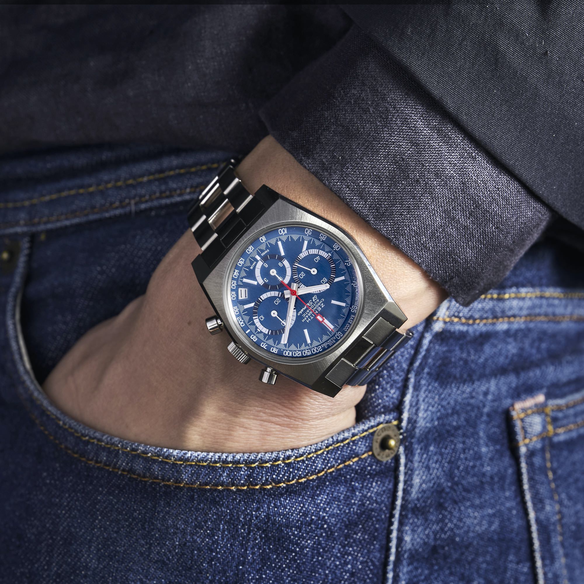 IMG_9081 Zenith Chronomaster Revival A3818 The Airweight Cover Girl 95.A3818.400/51.M3818 Replica 8