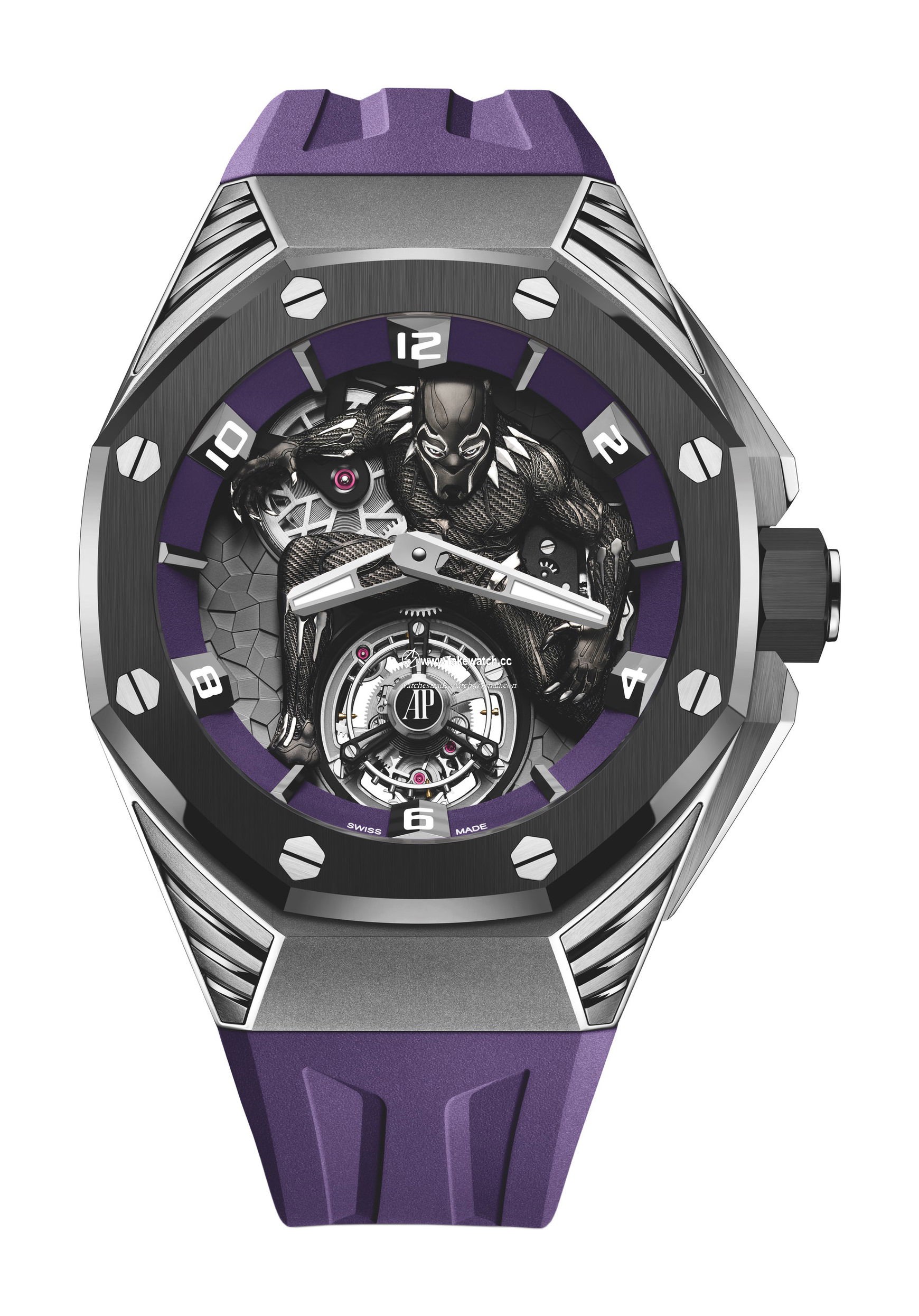 Audemars Piguet Royal Oak Concept Black Panther Flying Tourbillon 26620IO.OO.D077CA.01