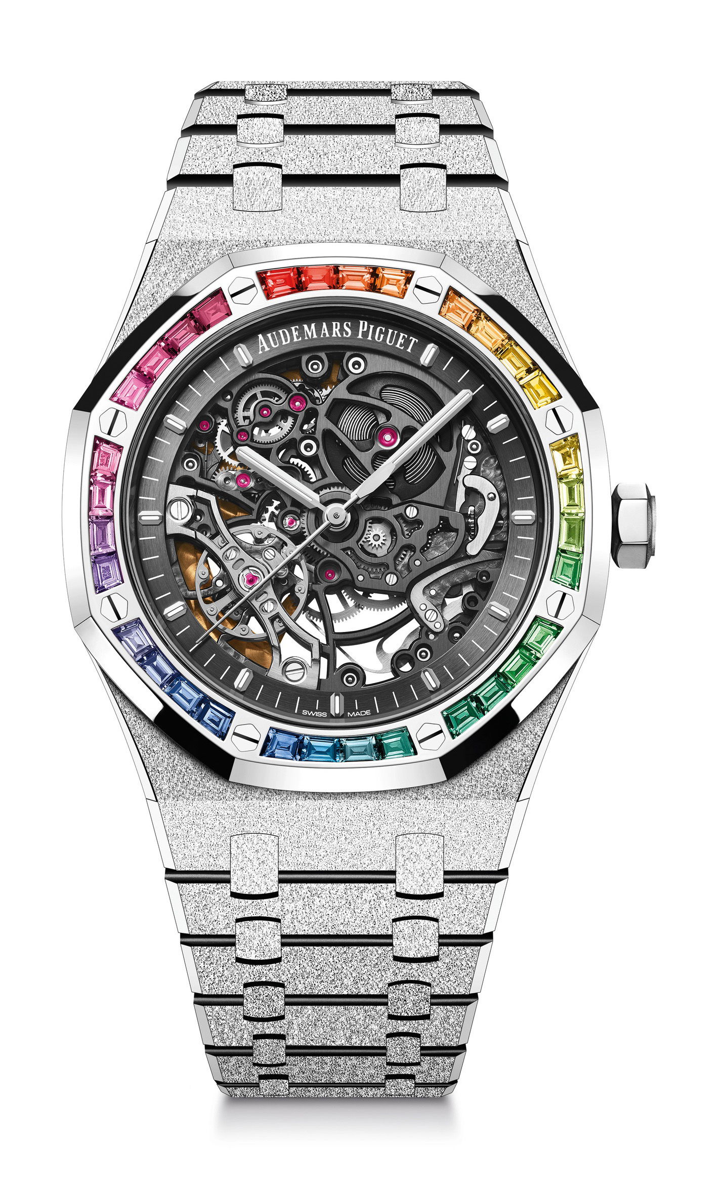 Audemars Piguet Royal Oak Frosted Gold Double Balance Wheel Openworked 15412BC.YG.1224BC.03-B