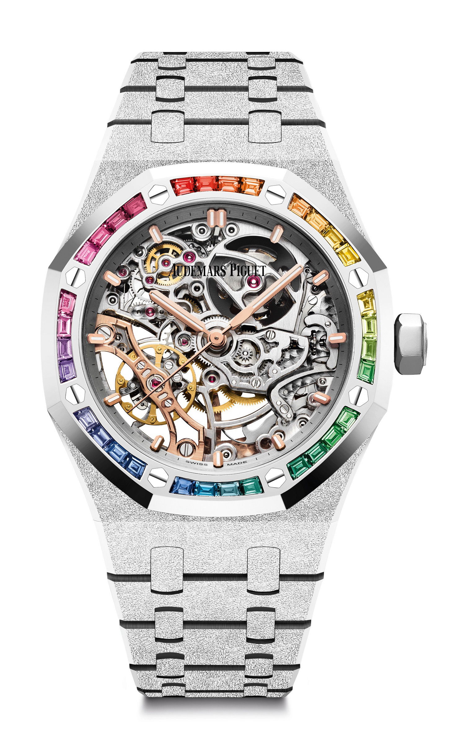 Audemars Piguet Royal Oak Frosted Gold Double Balance Wheel Openworked 15468BC.YG.1259BC.01-B