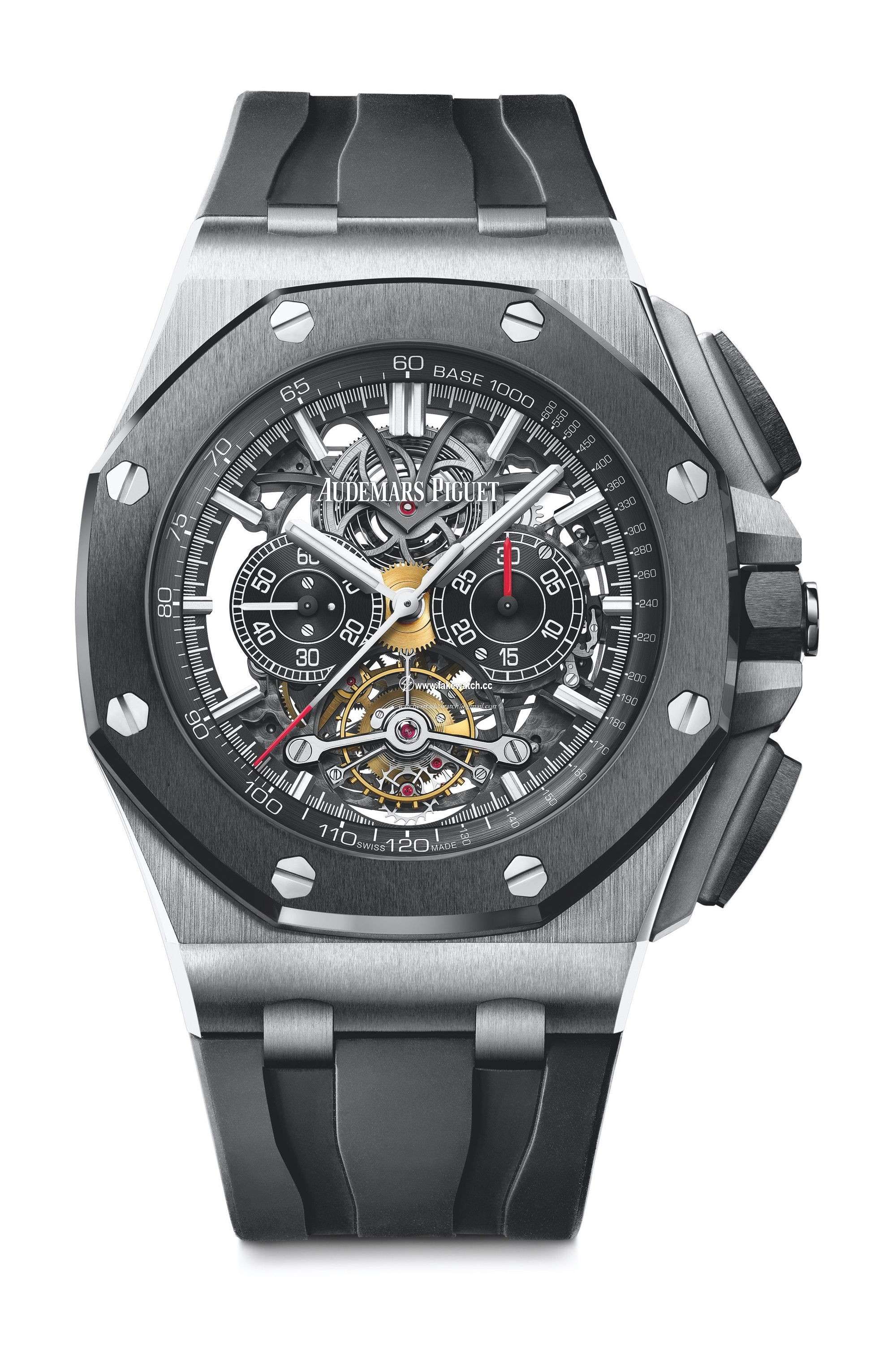 Audemars Piguet Royal Oak OffshoreTourbillon Chronograph Openworked 26348IO.OO.A002CA.01