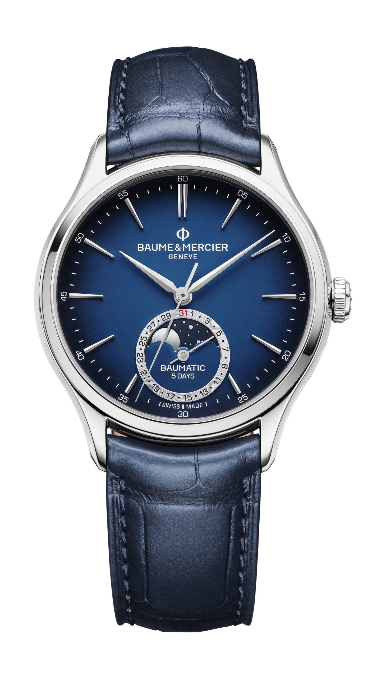 Baume & Mercier Clifton Baumatic Moon Phases 10756