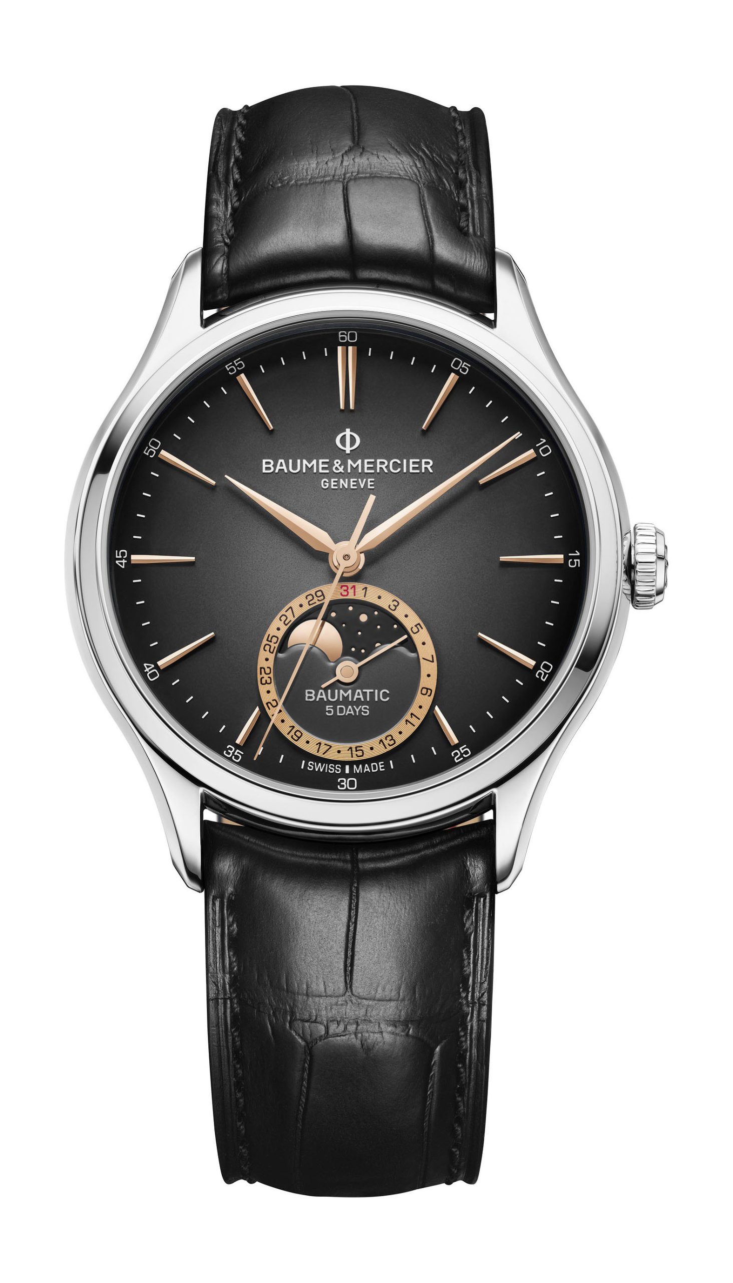 Baume & Mercier Clifton Baumatic Moon Phases 10758