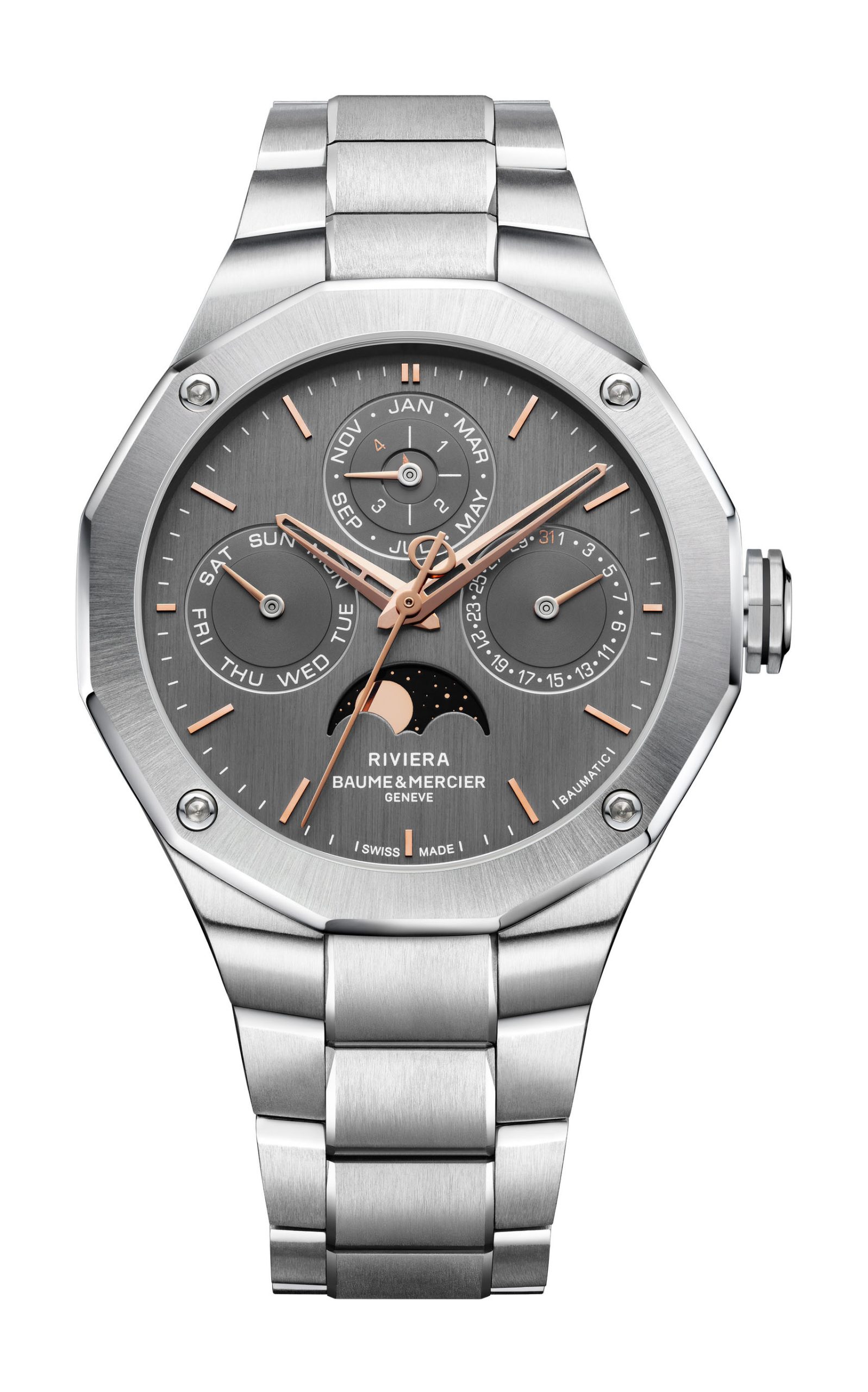 Baume & Mercier Riviera Calendrier Perpetuel 10786