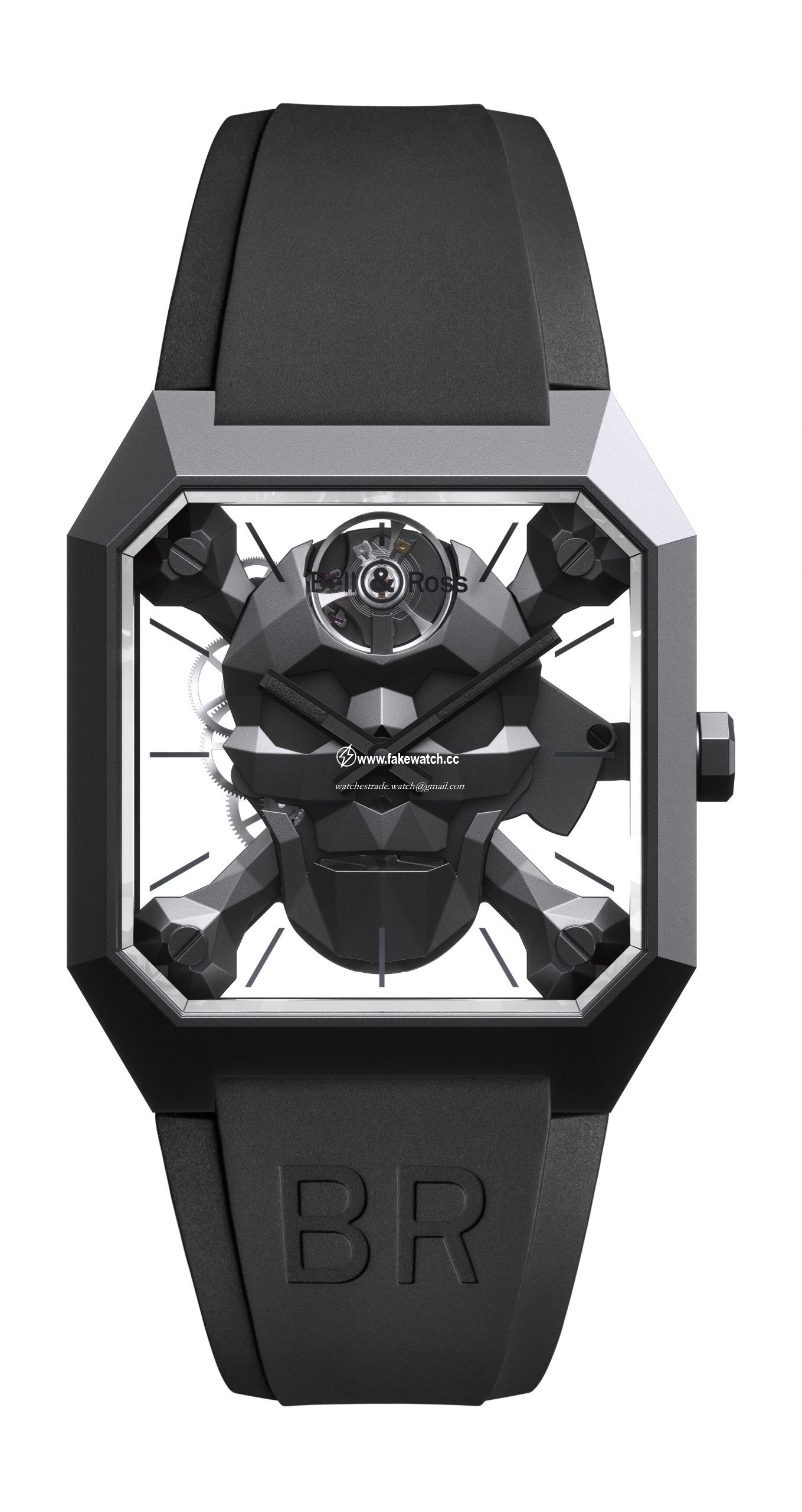 Bell & Ross BR 01 Cyber Skull BR01-CSK-CE/SRB