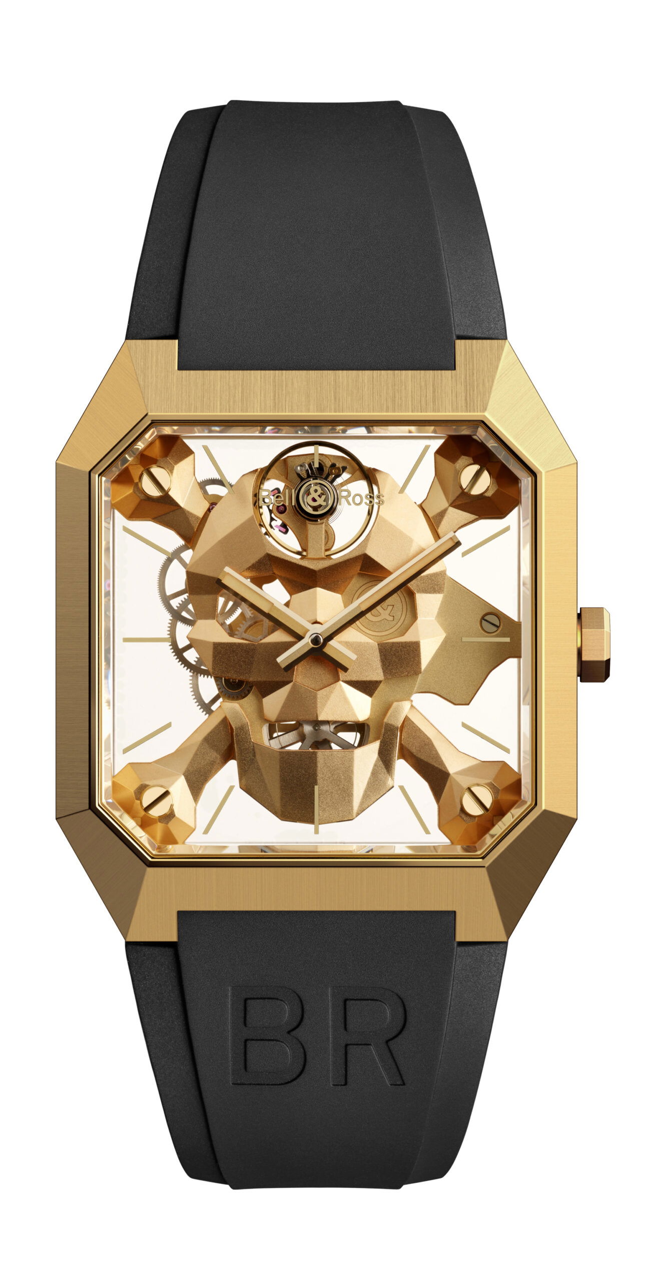 Bell & Ross BR 01 Cyber Skull Bronze BR01-CSK-BR/SRB