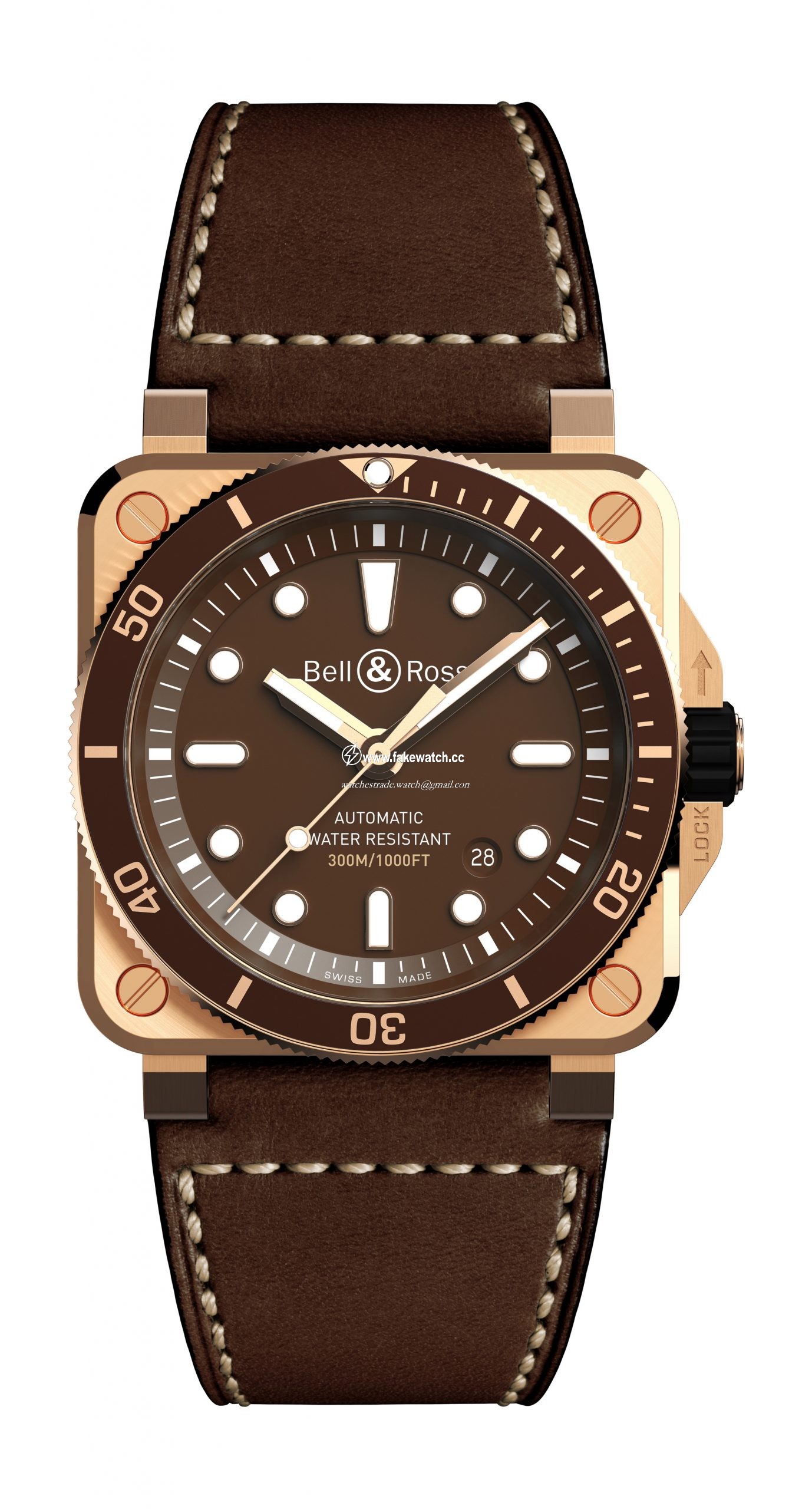 Bell & Ross BR 03-92 Diver Brown Bronze BR0392-D-BR-BR/SCA