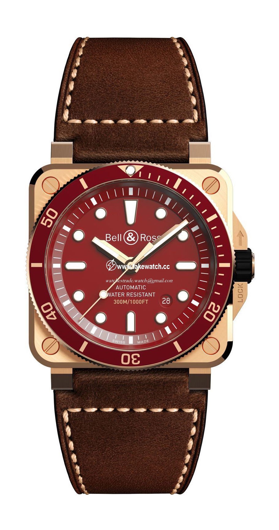 Bell & Ross BR 03-92 Diver Red Bronze BR0392-D-R-BR/SCA