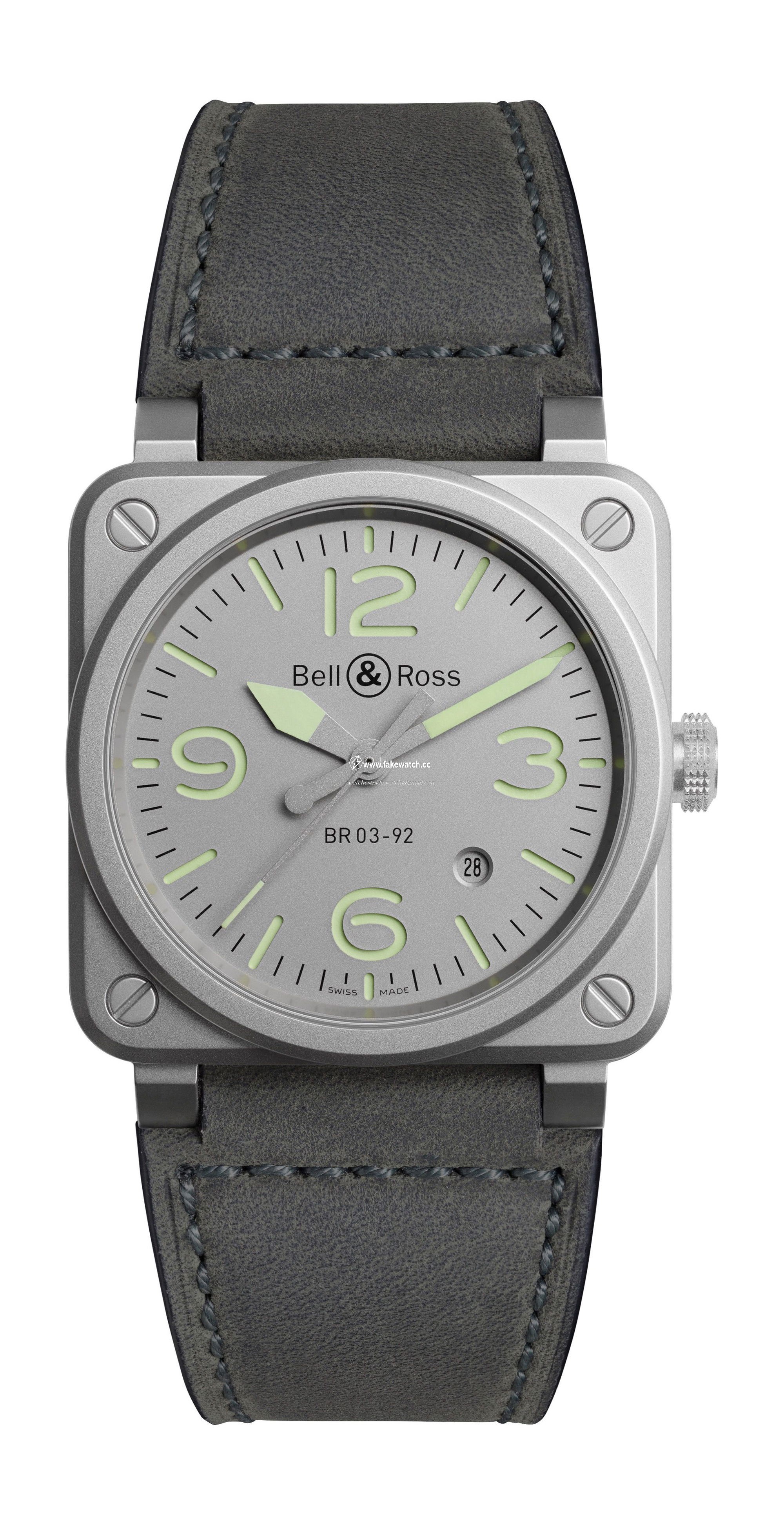 Bell & Ross BR 03-92 HOROLUM BR0392-GR-ST/SCA
