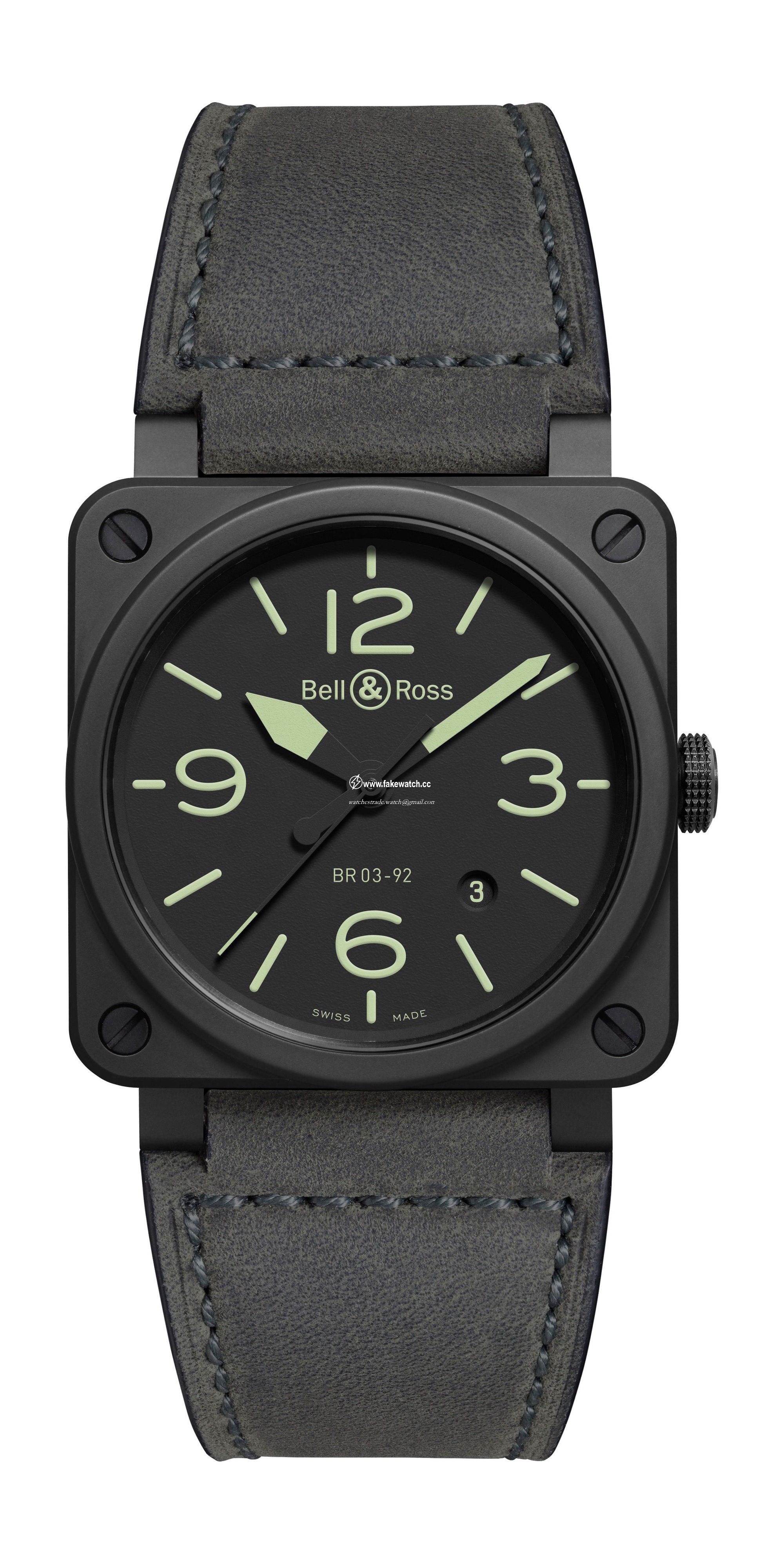 Bell & Ross BR 03-92 Nightlum BR0392-BL3-CE/SCA