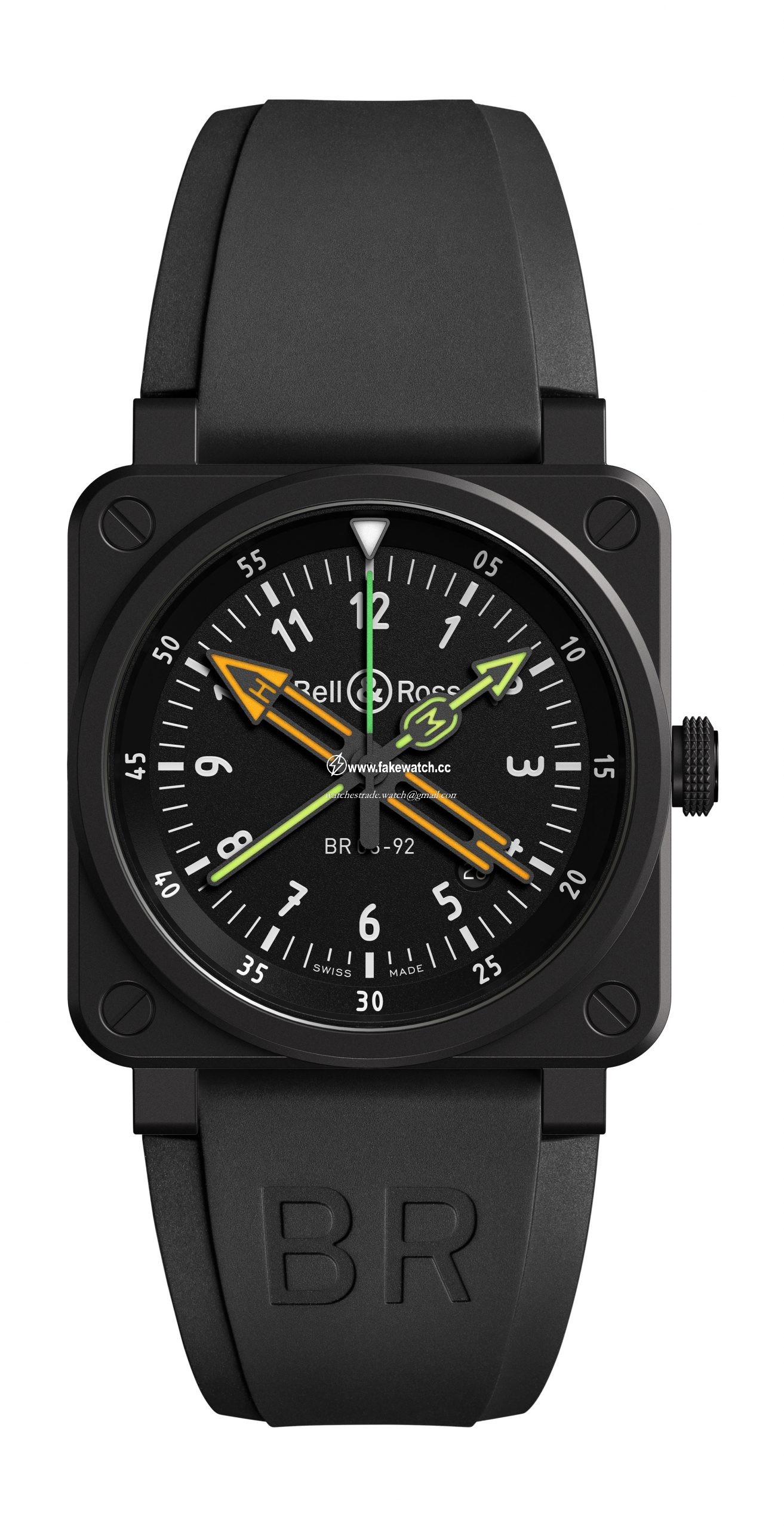 Bell & Ross BR 03-92 Radio Compass BR0392-RCO-CE/SRB