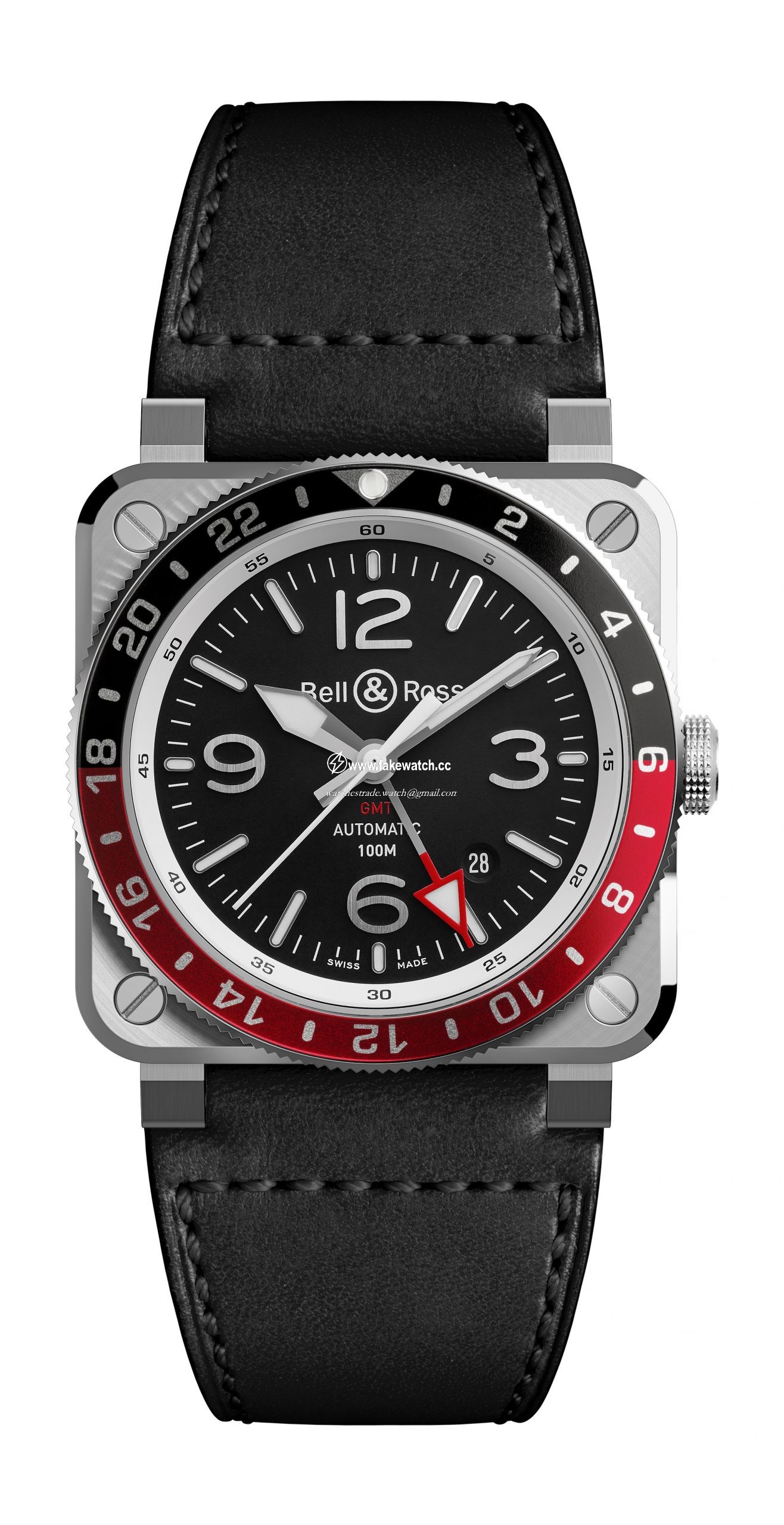 Bell & Ross BR 03-93 GMT BR0393-BL-ST/SCA
