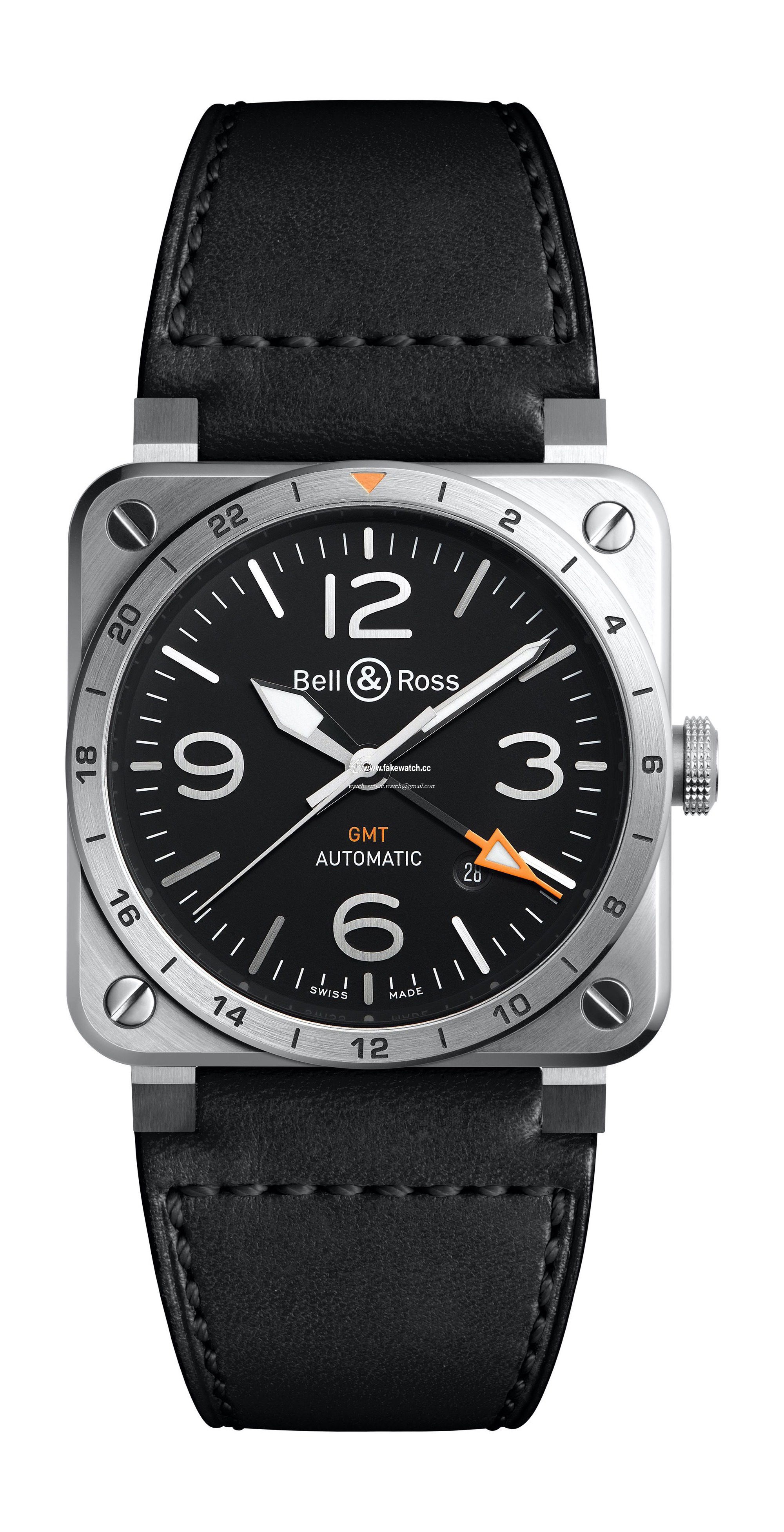 Bell & Ross BR 03-93 GMT BR0393-GMT-ST/SCA