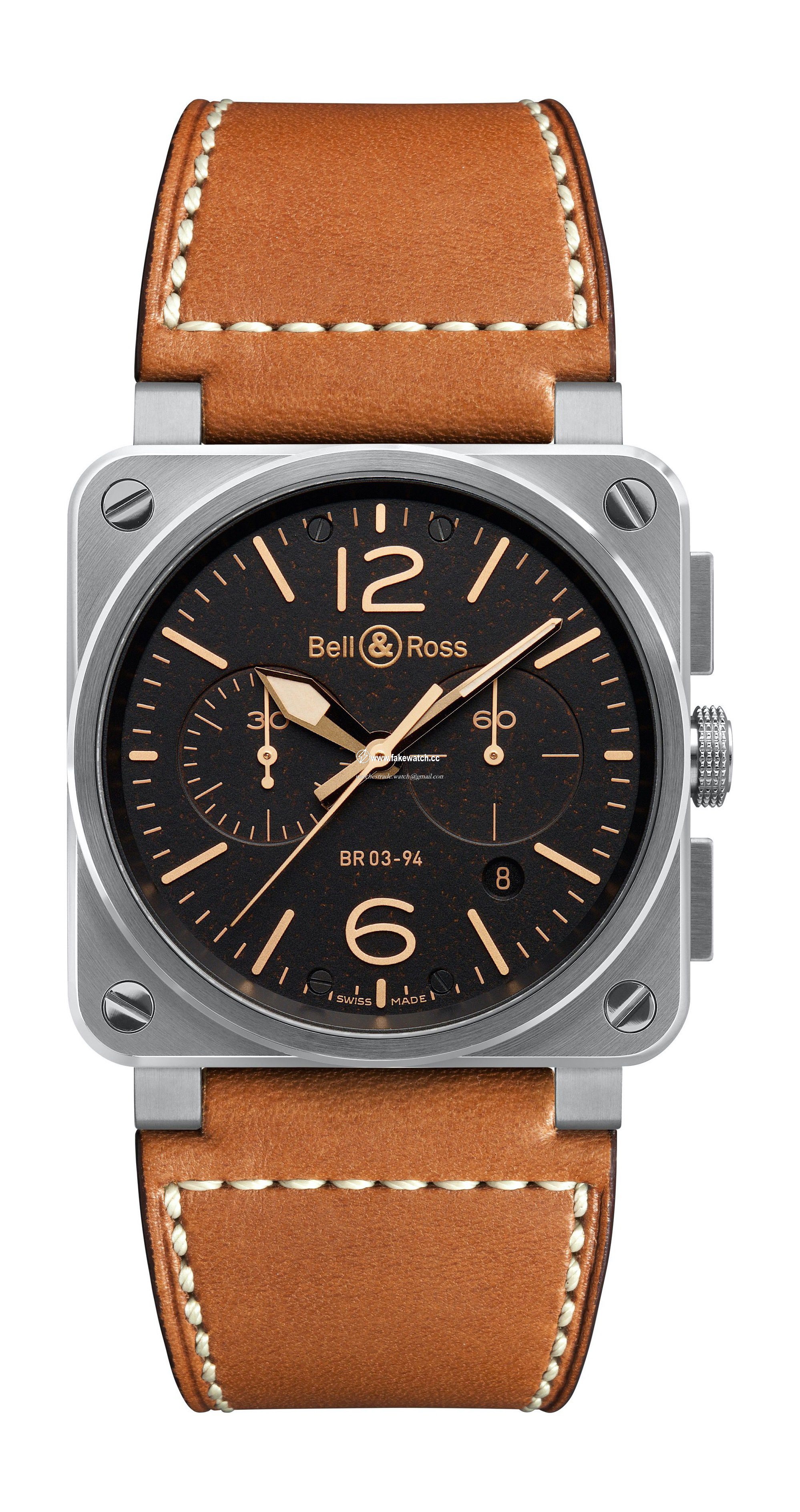 Bell & Ross BR 03-94 GOLDEN HERITAGE BR0394-ST-G-HE/SCA
