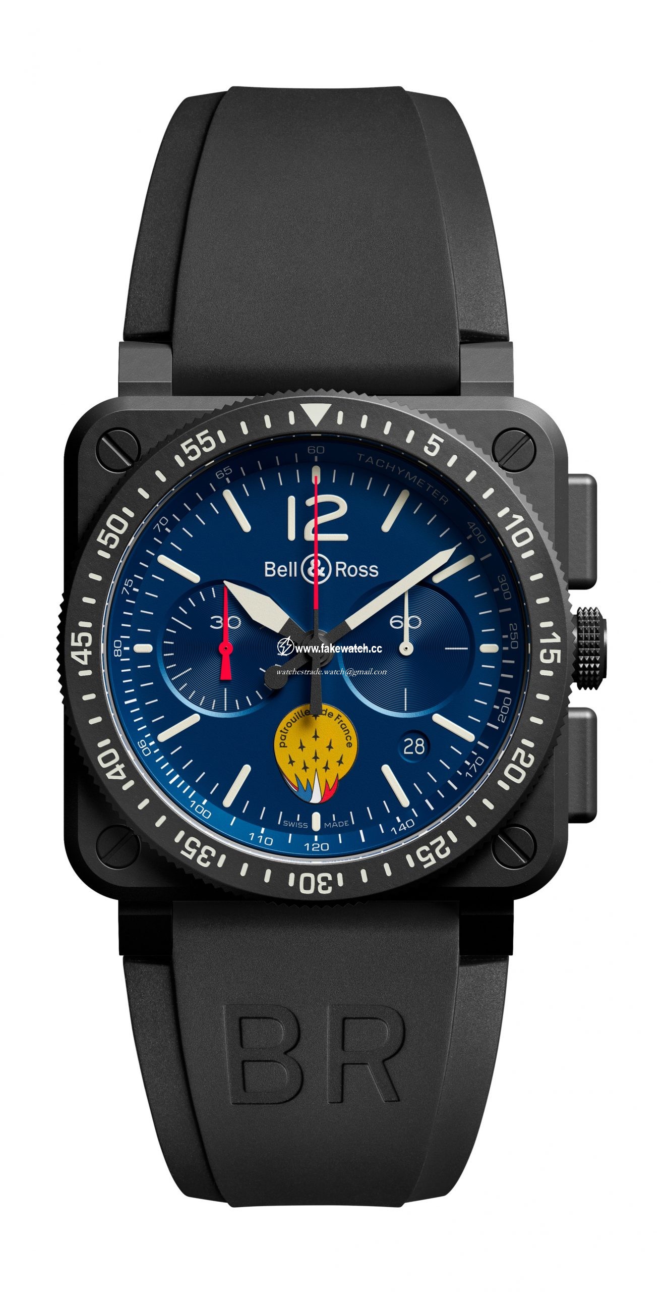 Bell & Ross BR 03-94 Patrouille de France BR0394-PAF1-CE/SRB