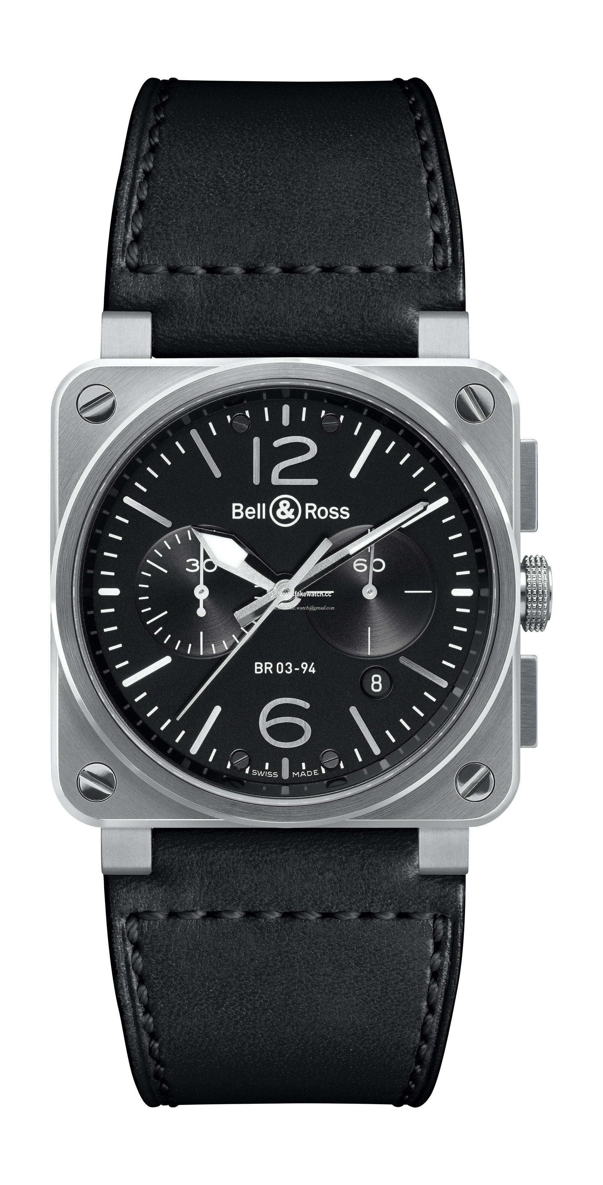 Bell & Ross BR 03-94 STEEL BR0394-BL-SI/SCA