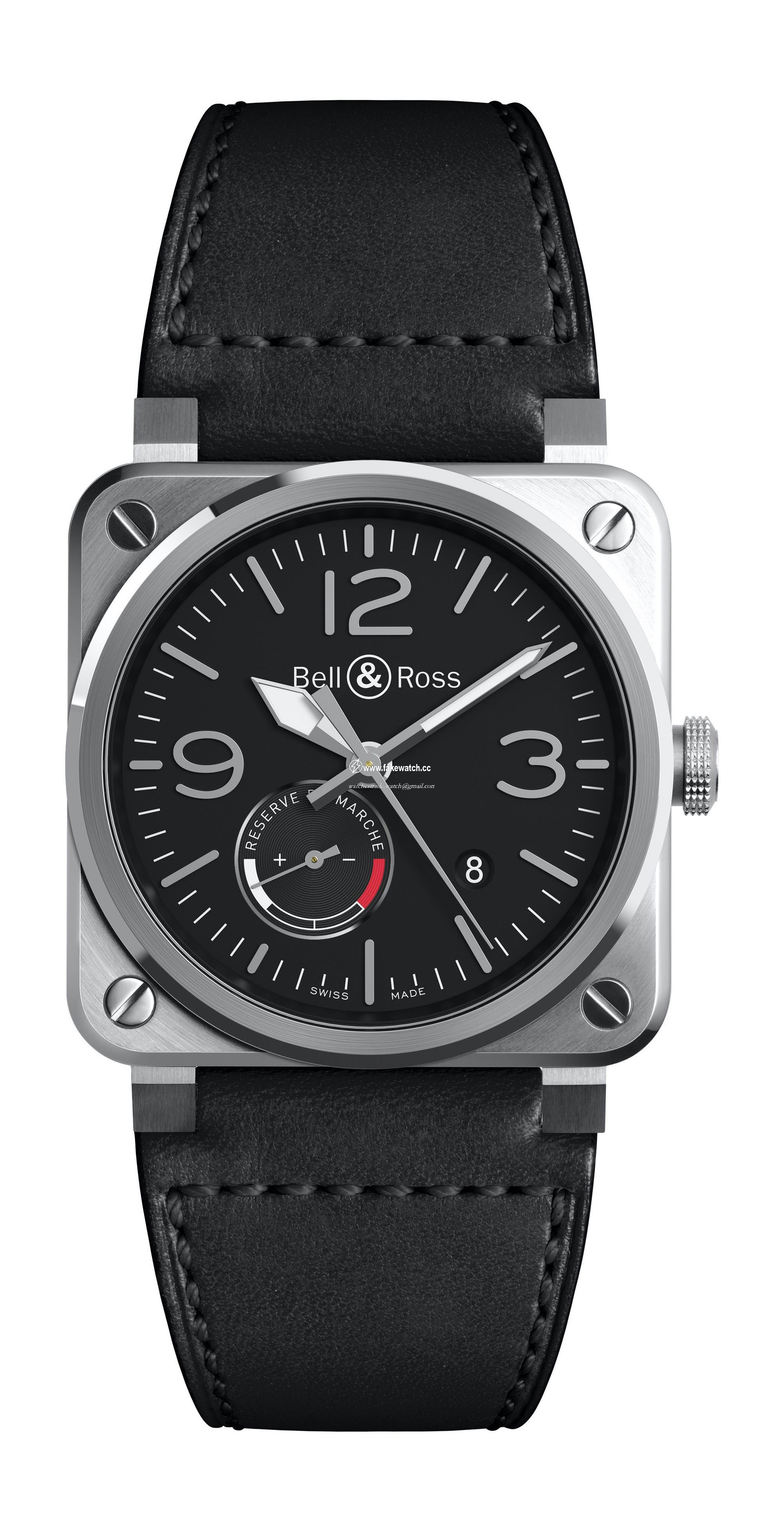 Bell & Ross BR 03-97 RESERVE DE MARCHE BR0397-BL-SI/SCA/2