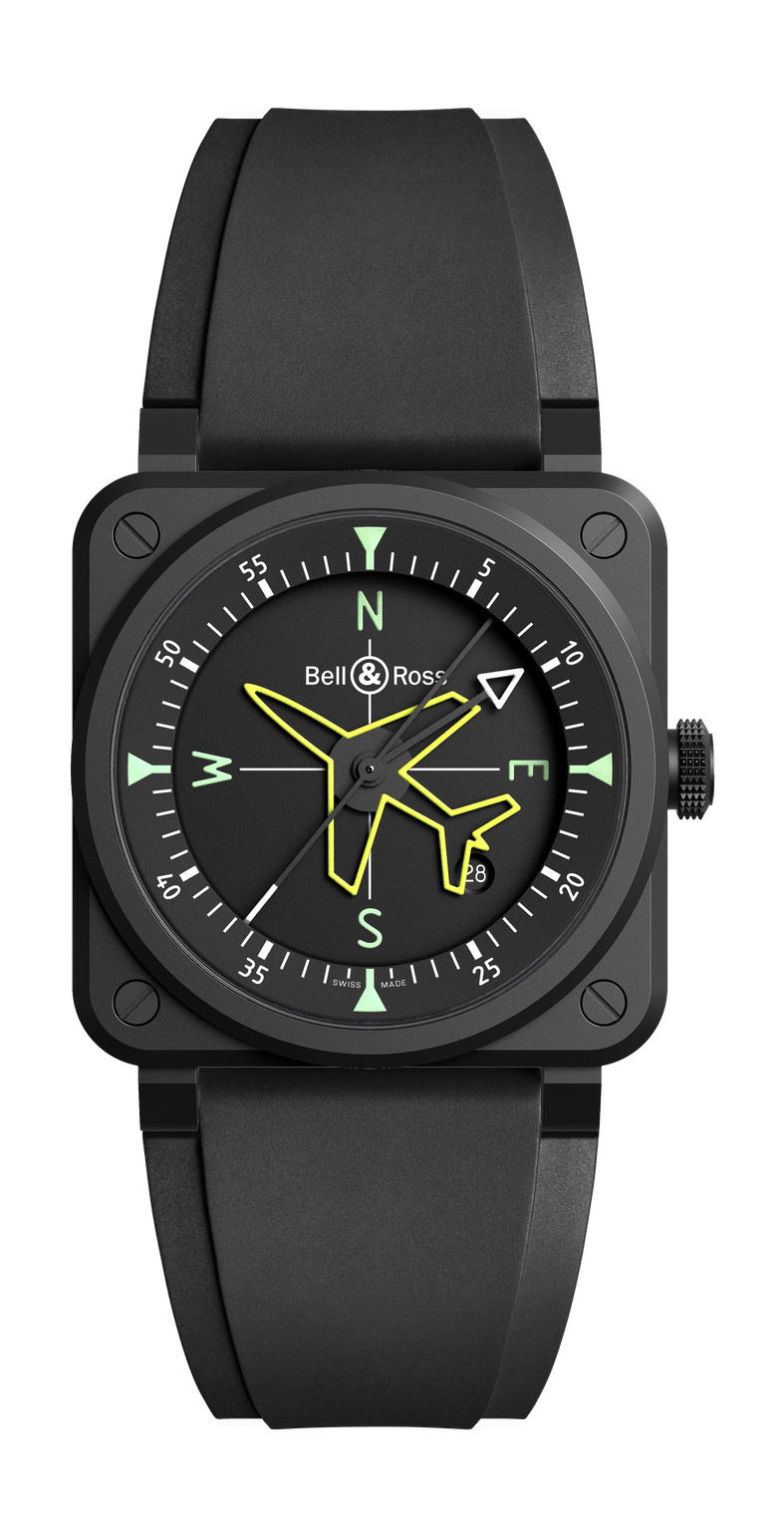 Bell & Ross BR 03 Gyrocompass BR03A-CPS-CE/SRB