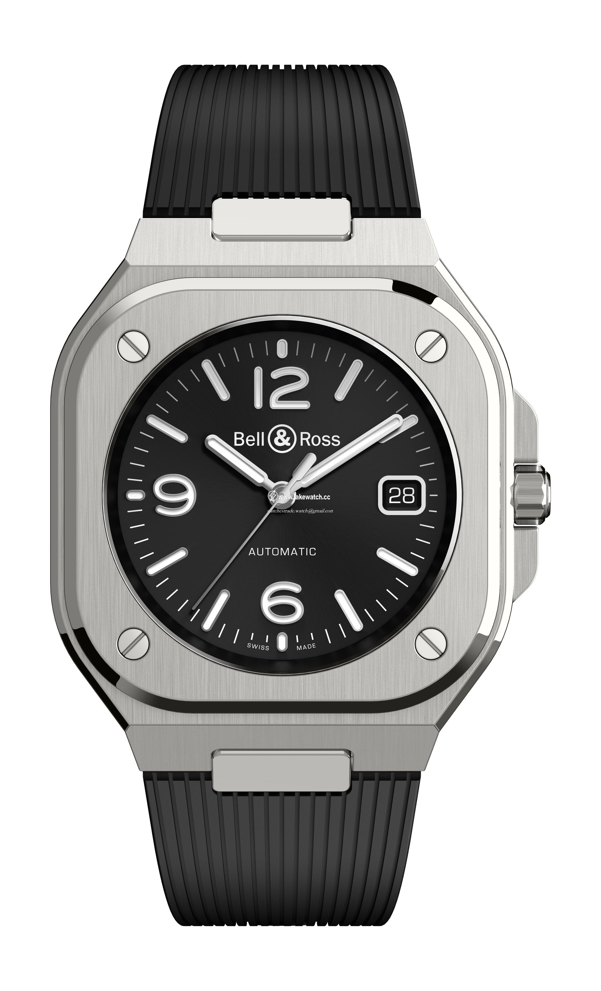 Bell & Ross BR 05 Black Steel BR05A-BL-ST/SRB