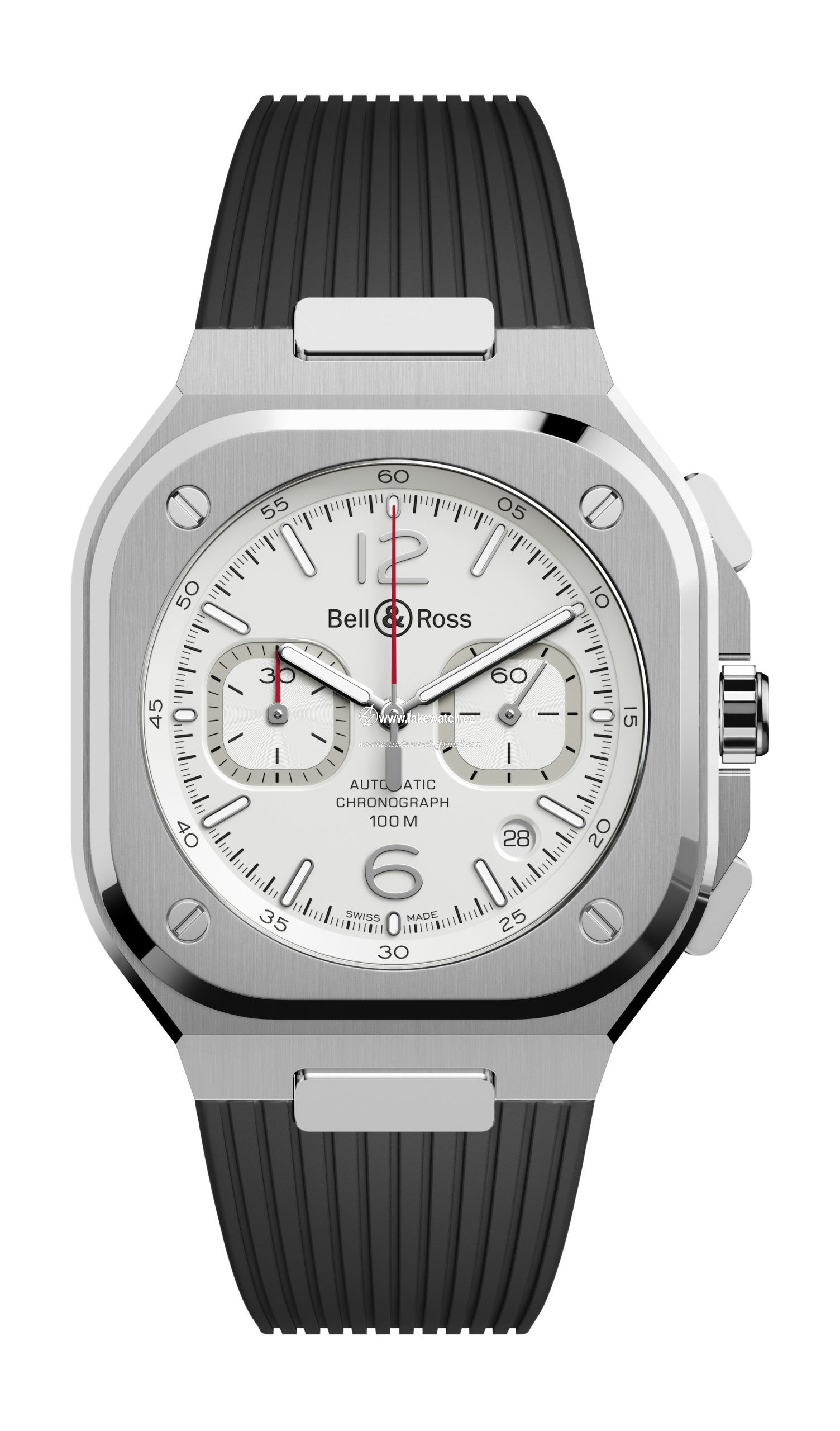 Bell & Ross BR 05 Chrono White Hawk BR05C-SI-ST/SRB