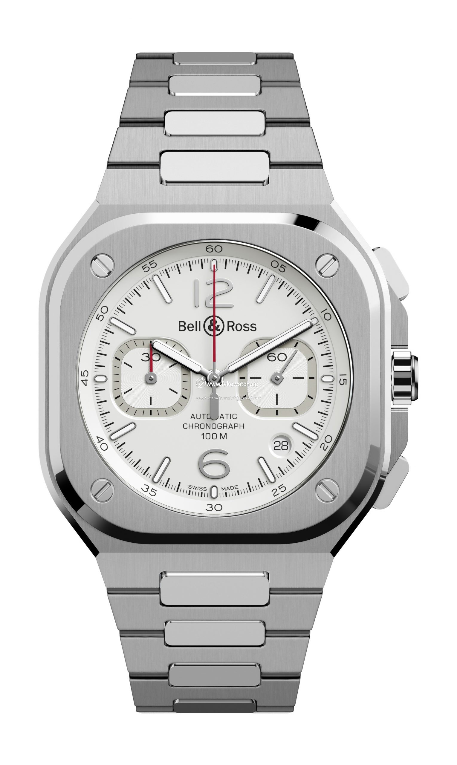 Bell & Ross BR 05 Chrono White Hawk BR05C-SI-ST/SST