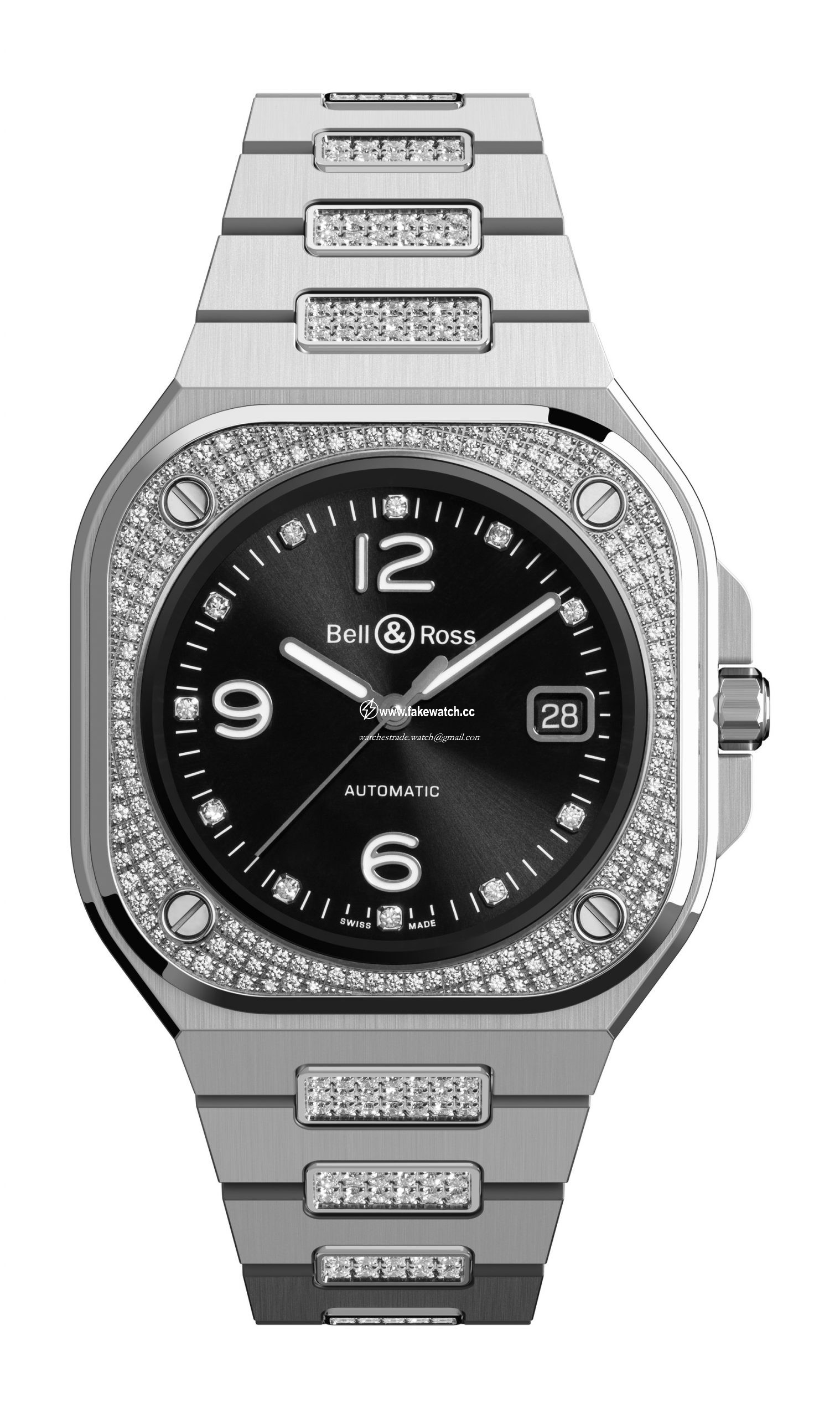 Bell & Ross BR 05 Diamond BR05A-BL-STFLD/SFD