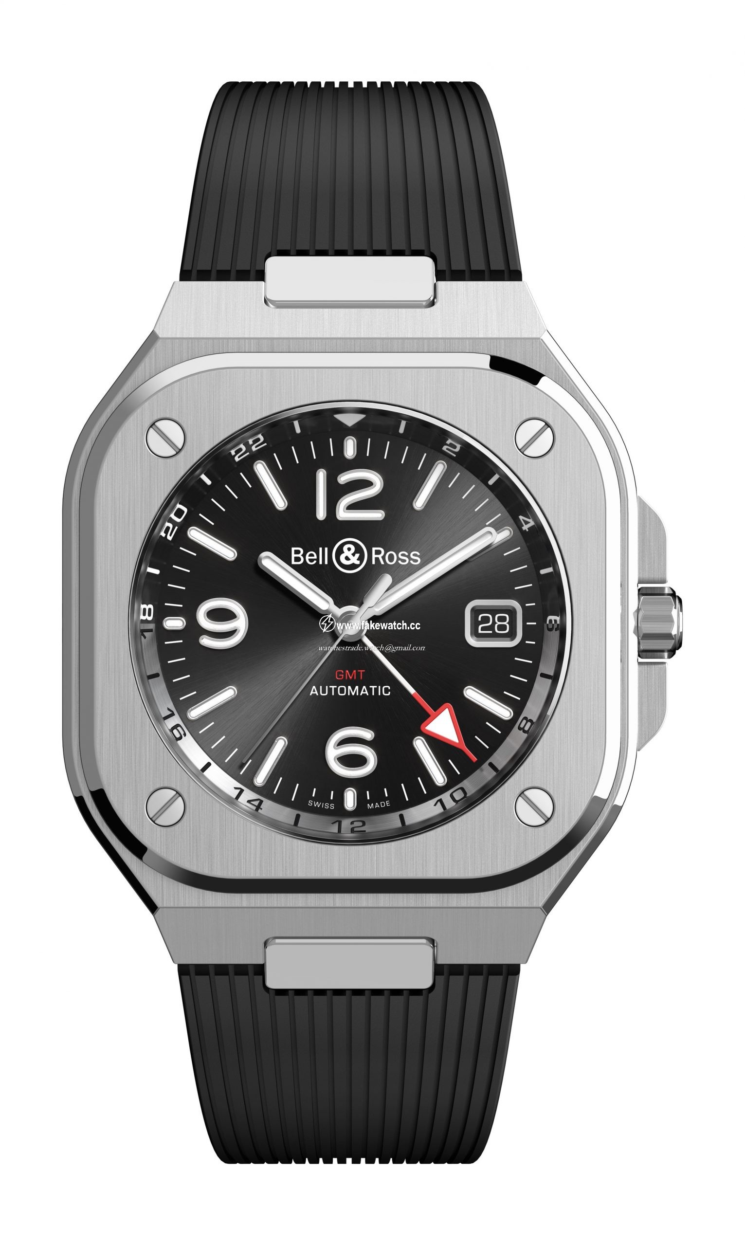 Bell & Ross BR 05 GMT BR05G-BL-ST/SRB