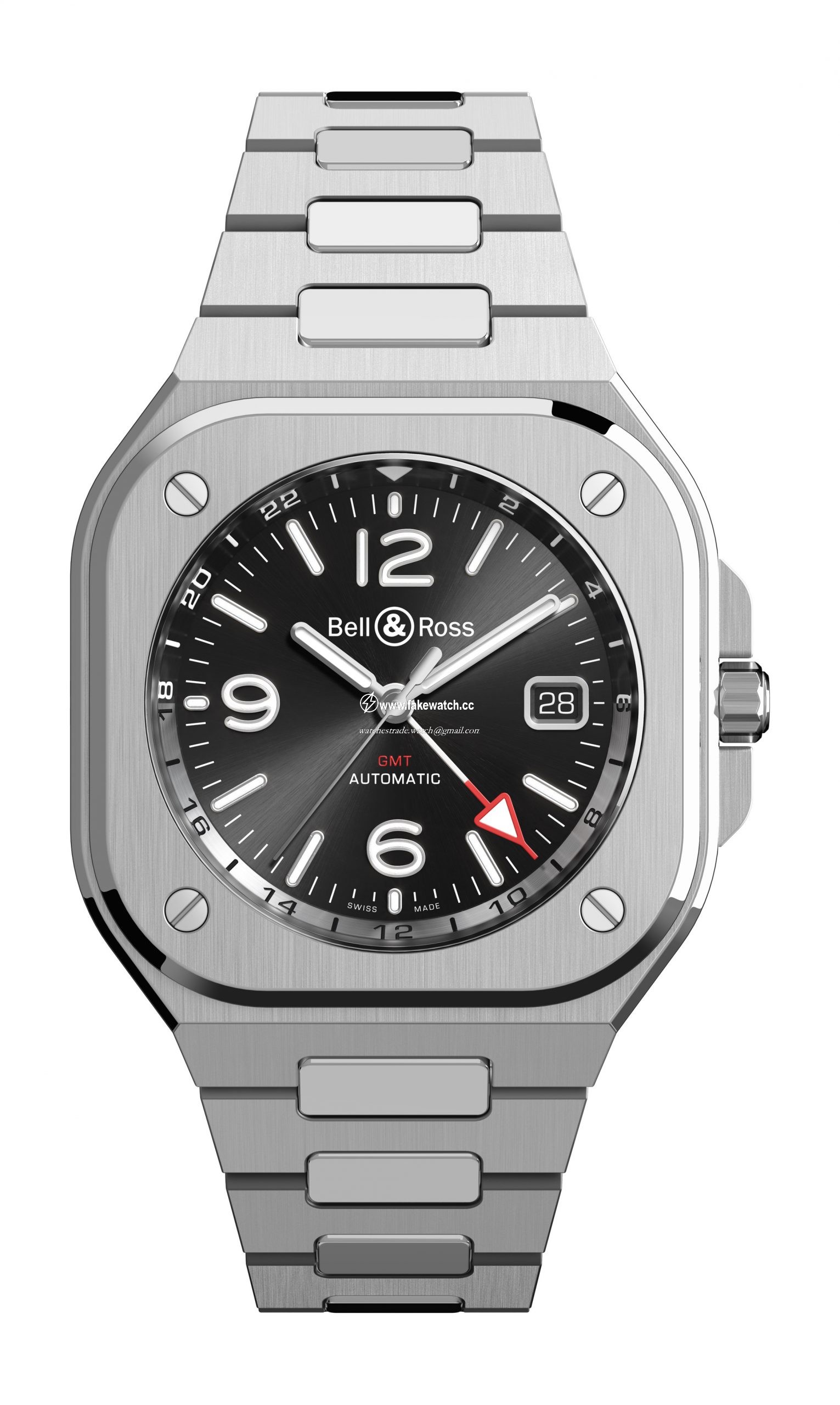 Bell & Ross BR 05 GMT BR05G-BL-ST/SST