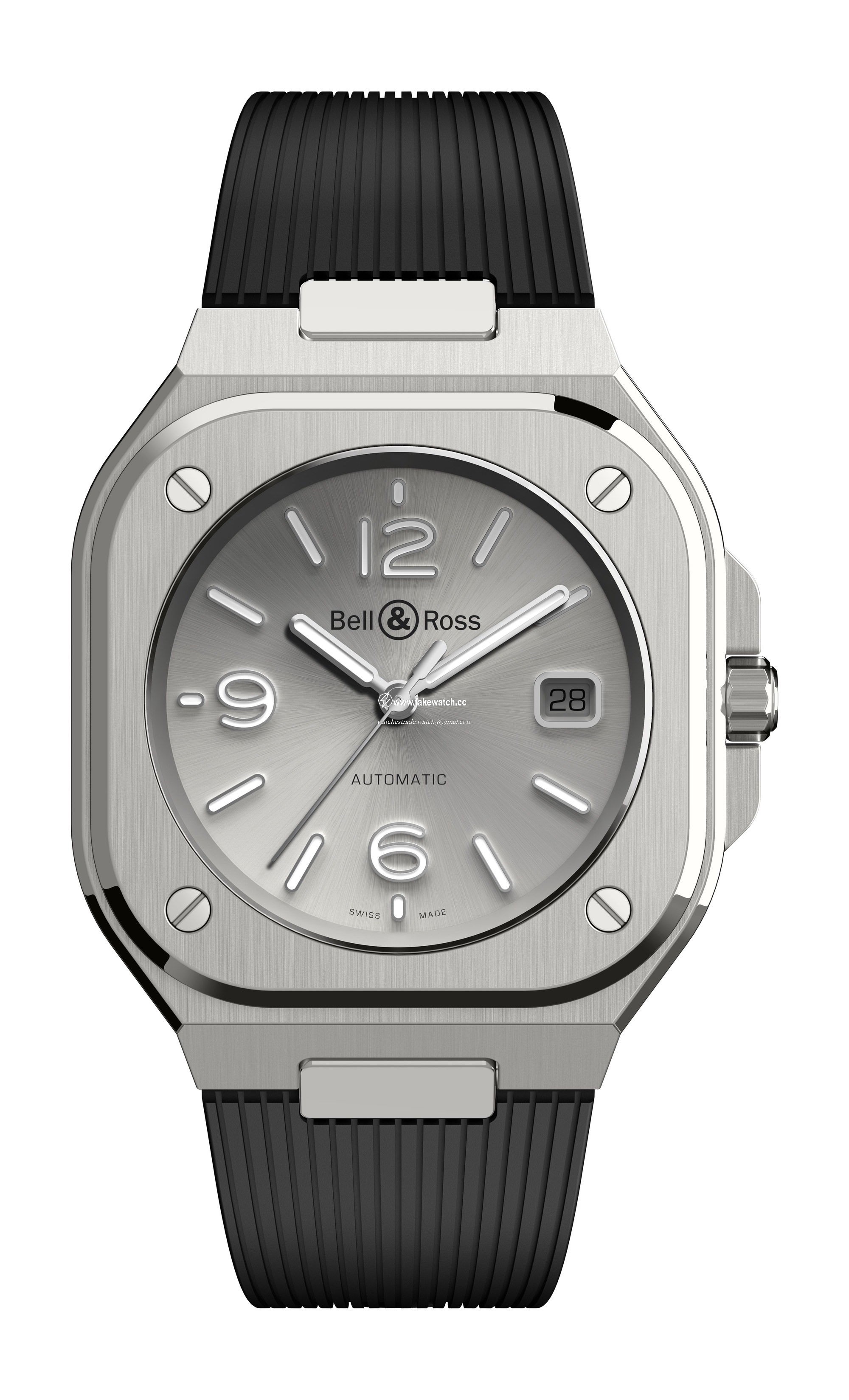 Bell & Ross BR 05 Grey Steel BR05A-GR-ST/SRB