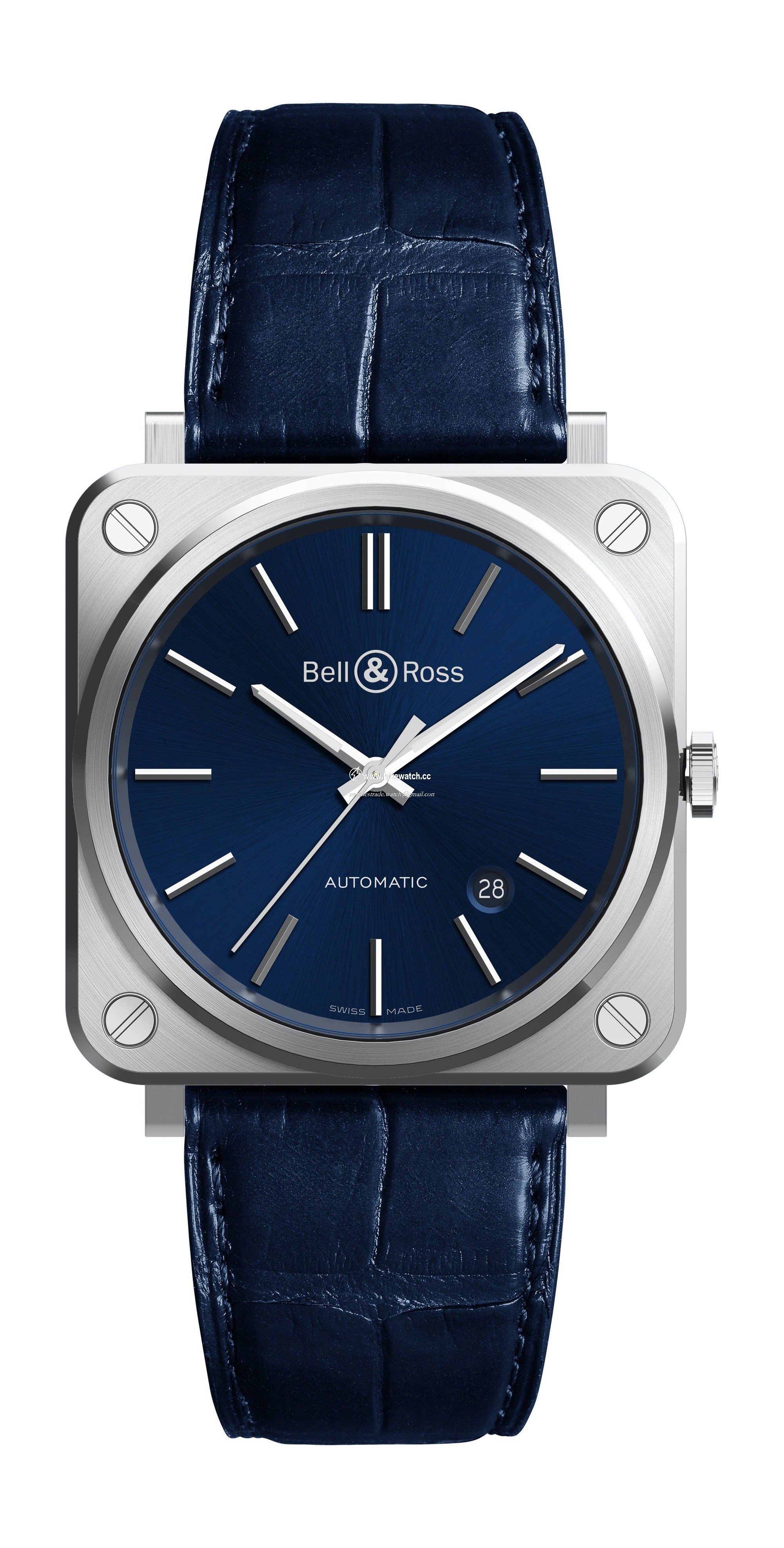 Bell & Ross BR S-92 Blue Steel BRS92-BLU-ST/SCR