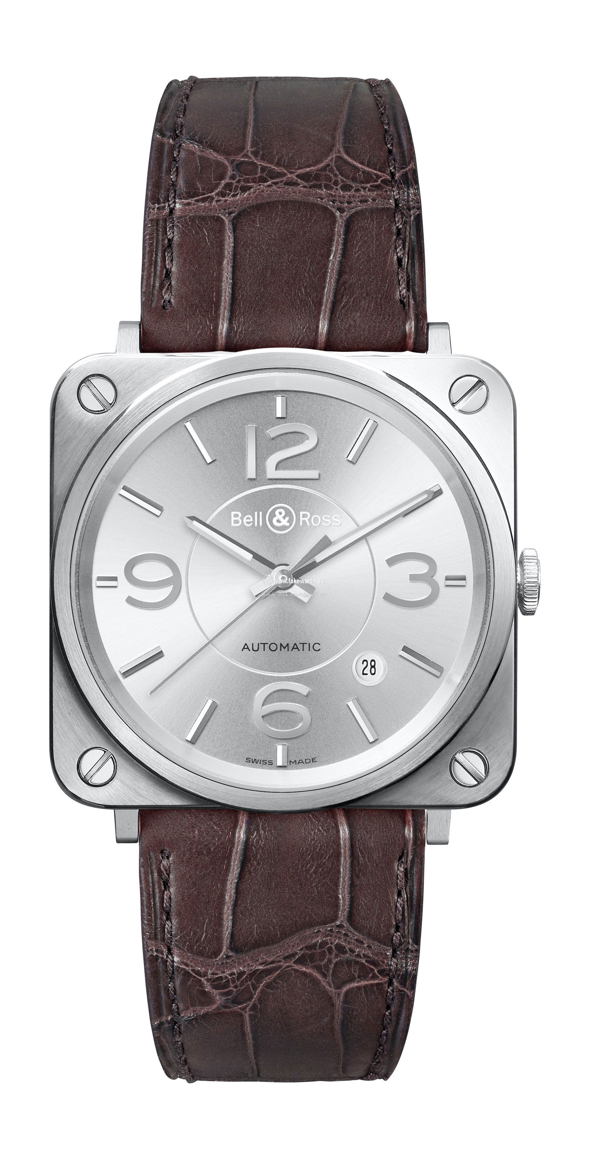 Bell & Ross BR S-92 OFFICER SILVER? BRS92-SI-ST/SST