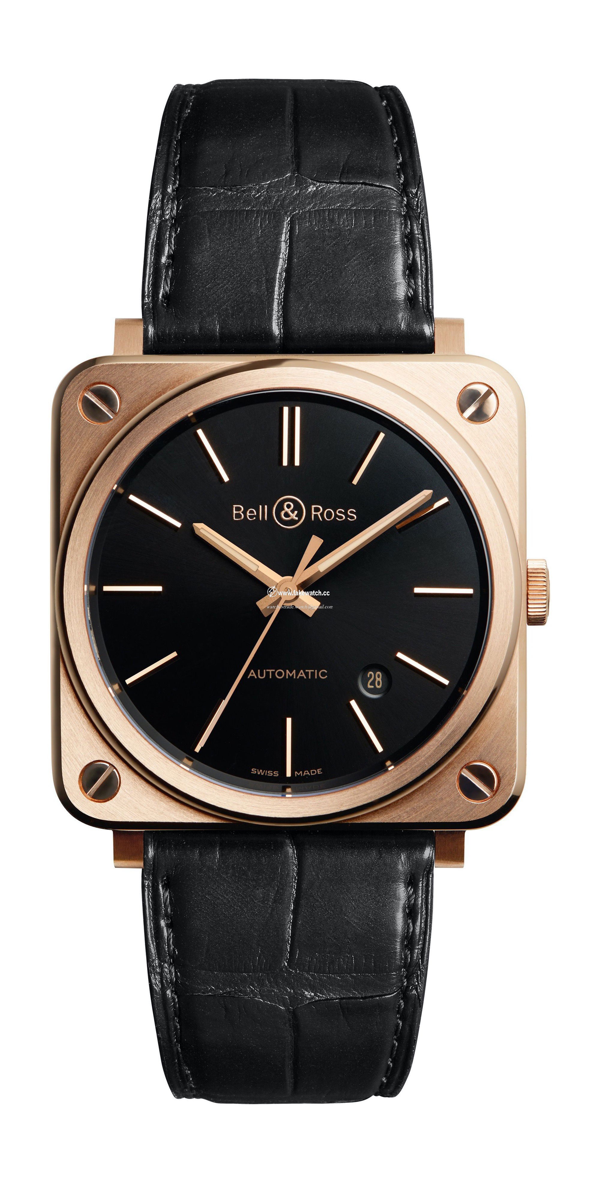 Bell & Ross BR S-92 ROSE GOLD BRS92-BL-PG/SCR