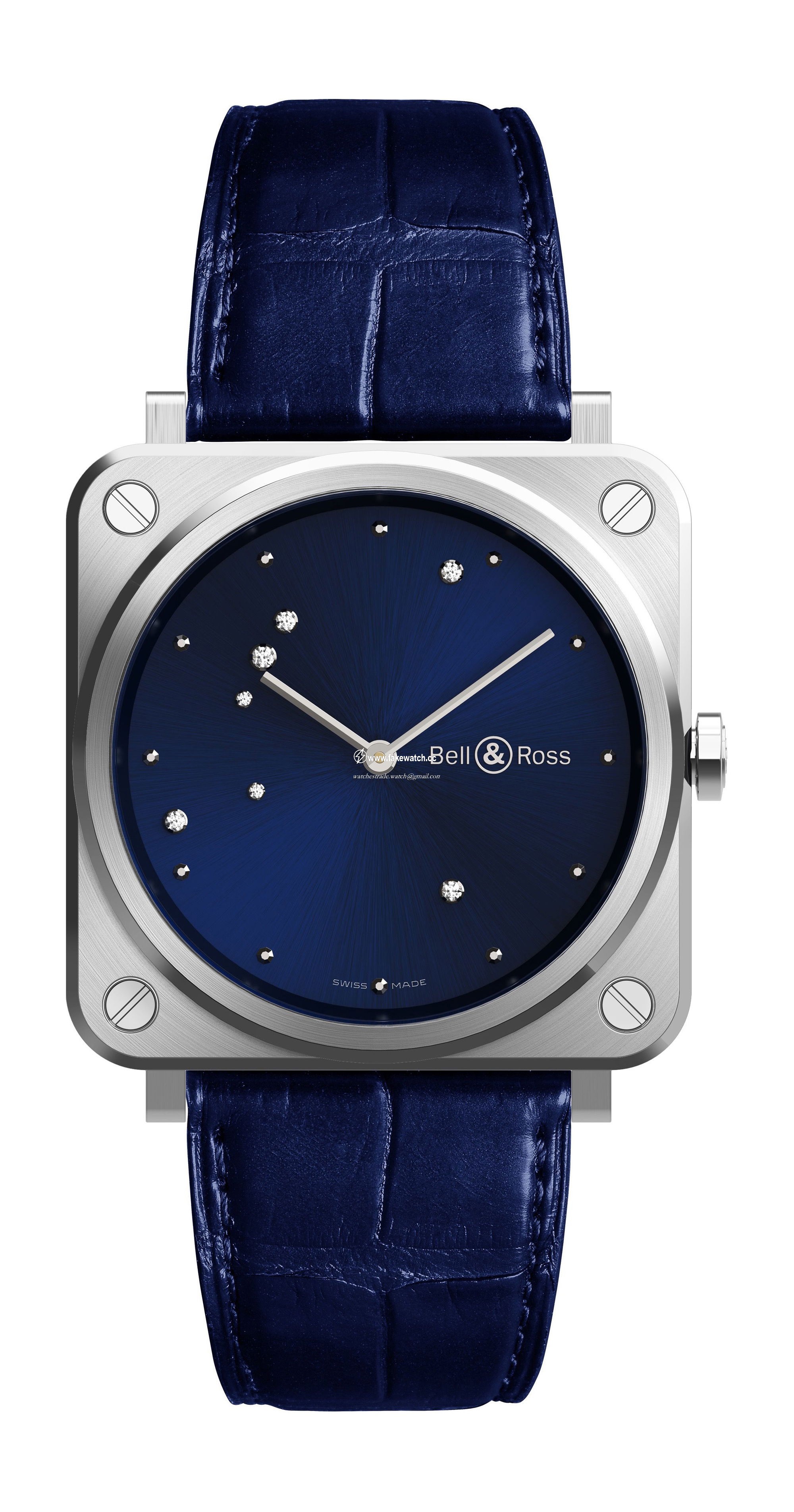 Bell & Ross BR S Blue Diamond Eagle BRS-EA-ST/SCR