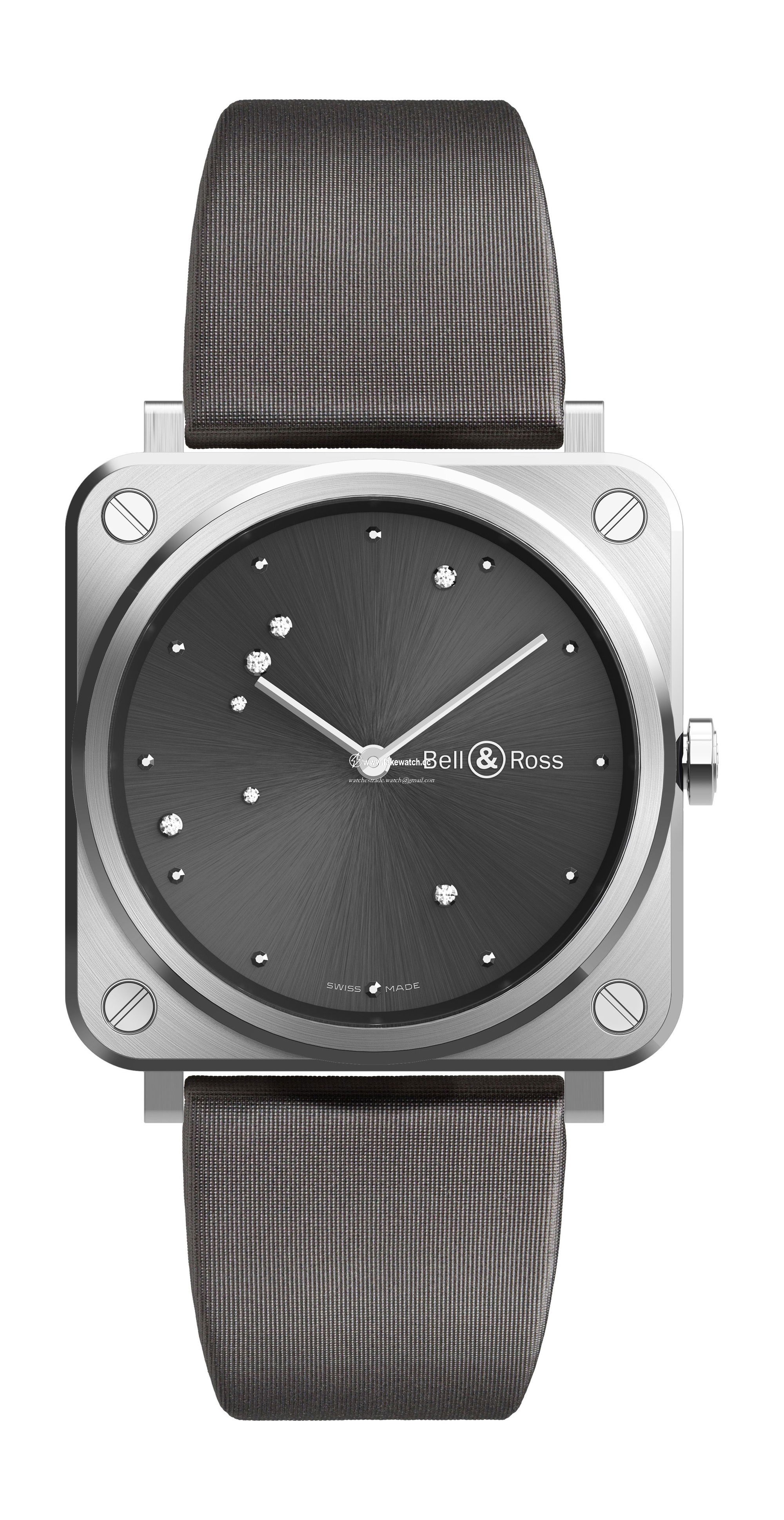 Bell & Ross BR S Grey Diamond Eagle BRS-ERU-ST/SCA