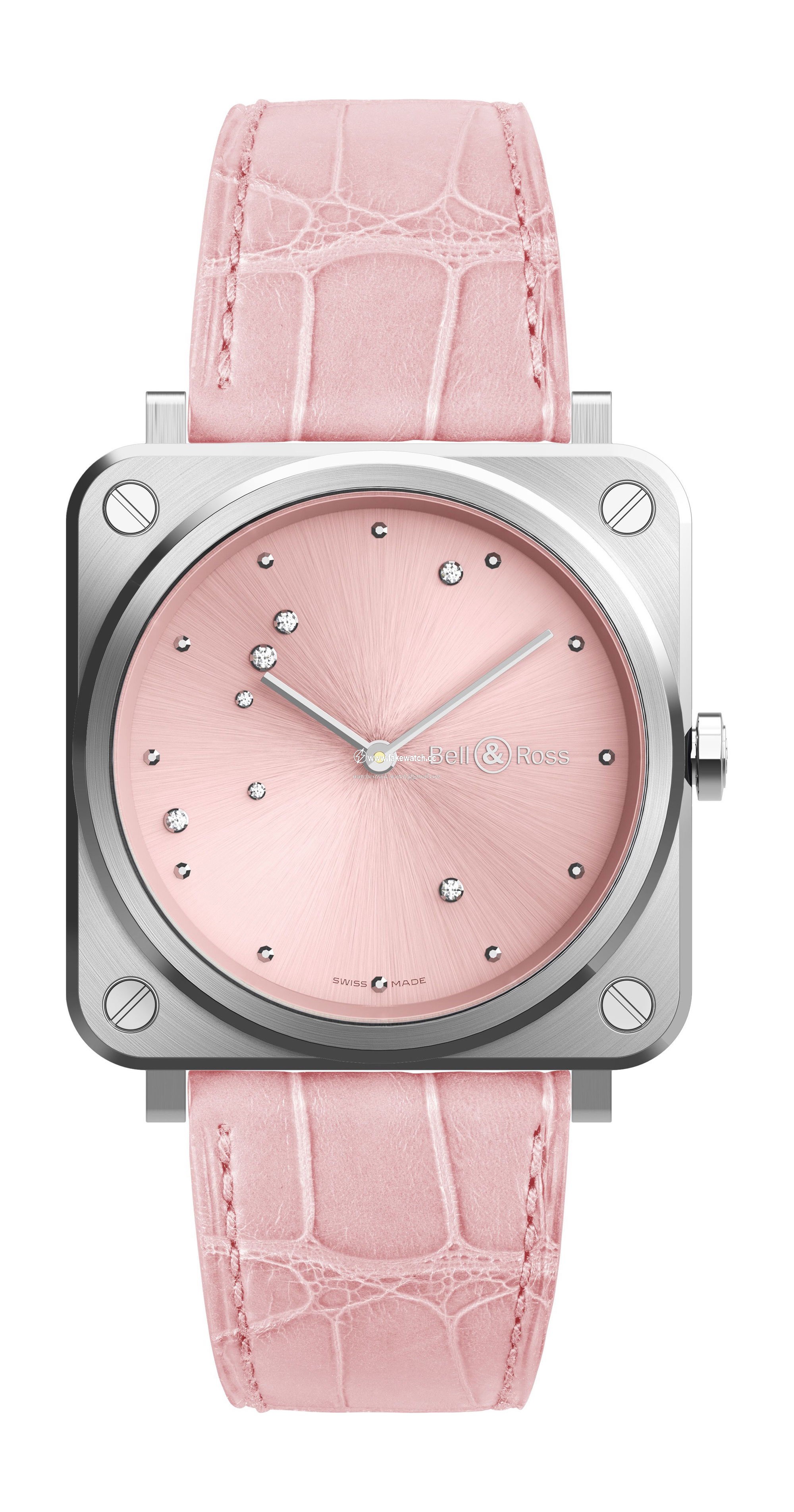 Bell & Ross BR S Pink Diamond Eagle BRS-EP-ST/SCR