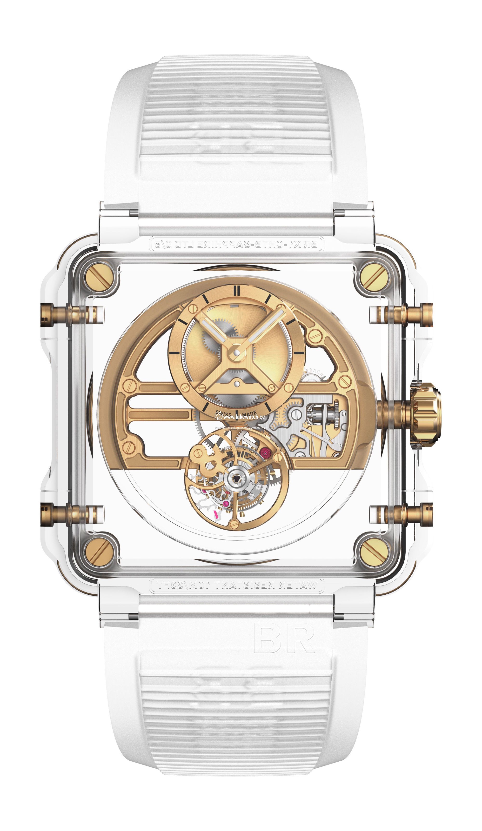 Bell & Ross BR-X1 SKELETON TOURBILLON SAPPHIRE GOLD BRX1-SKTB-SA4N