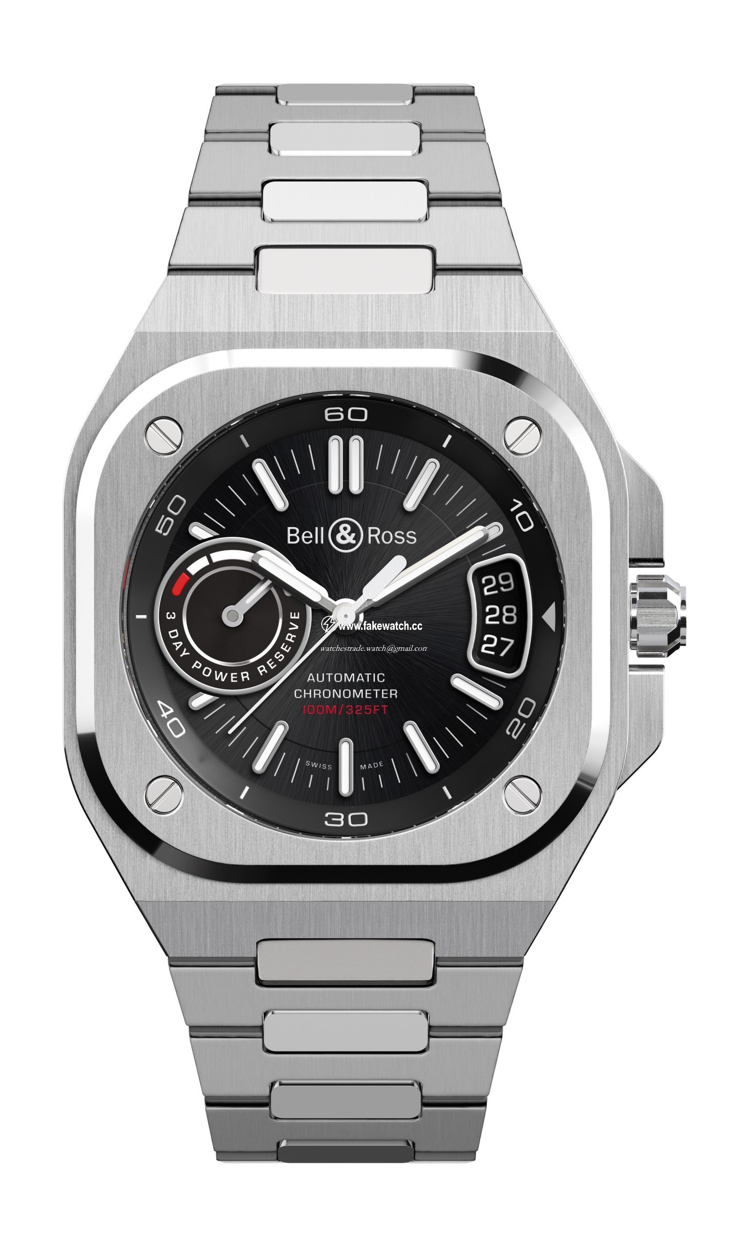 Bell & Ross BR-X5 Black Steel BRX5R-BL-ST/SST