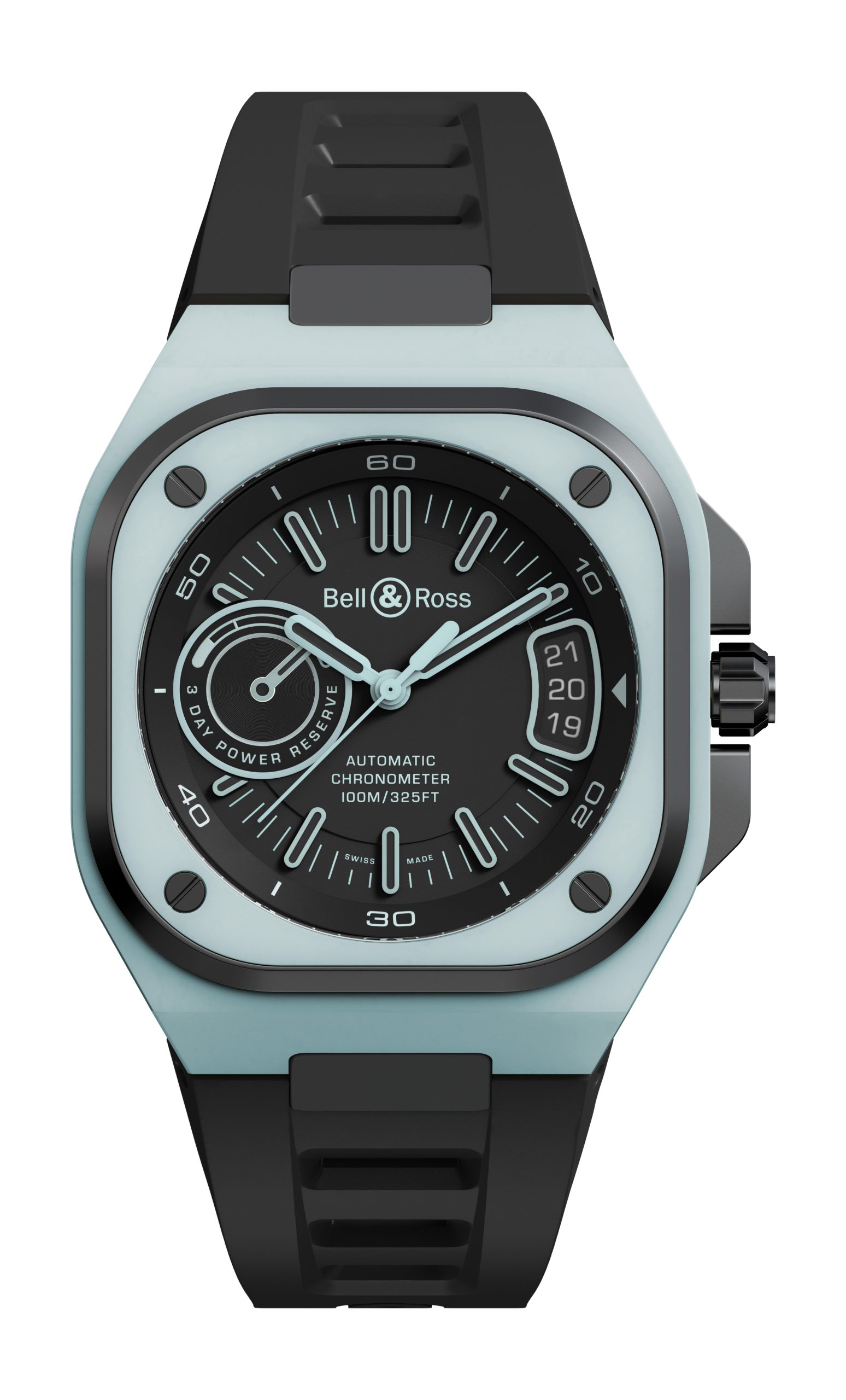 Bell & Ross BR-X5 Blue Lum BRX5R-BLUM-TC/SRB