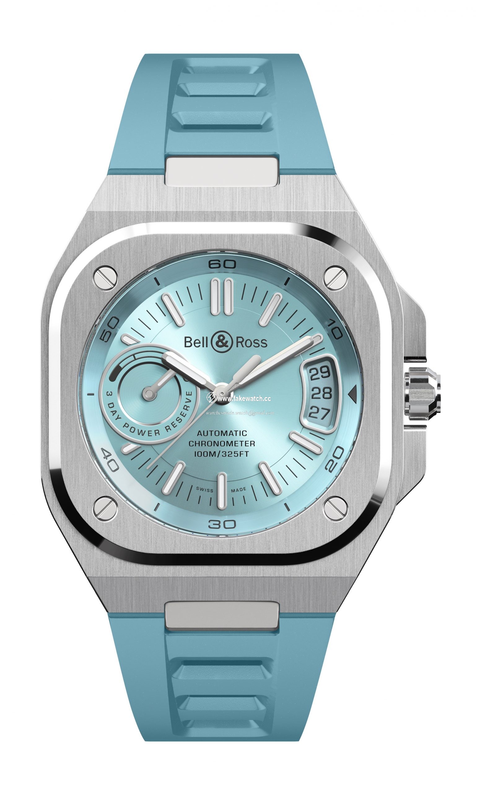 Bell & Ross BR-X5 Ice Blue Steel BRX5R-IB-ST/SRB