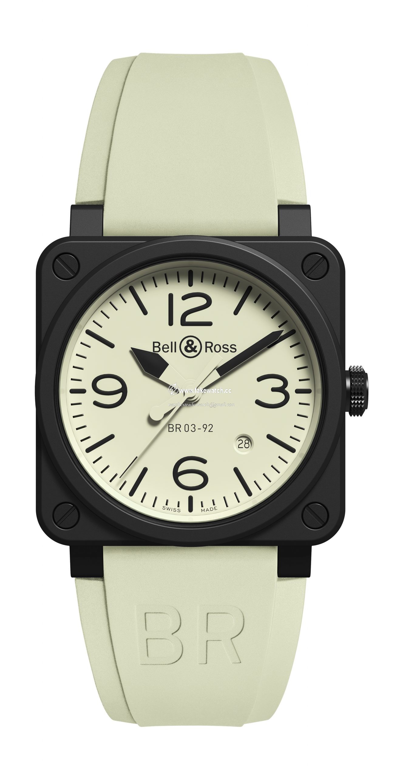 Bell & Ross BR 03-92 FULL LUM BR0392-LUM1-CE/SRB