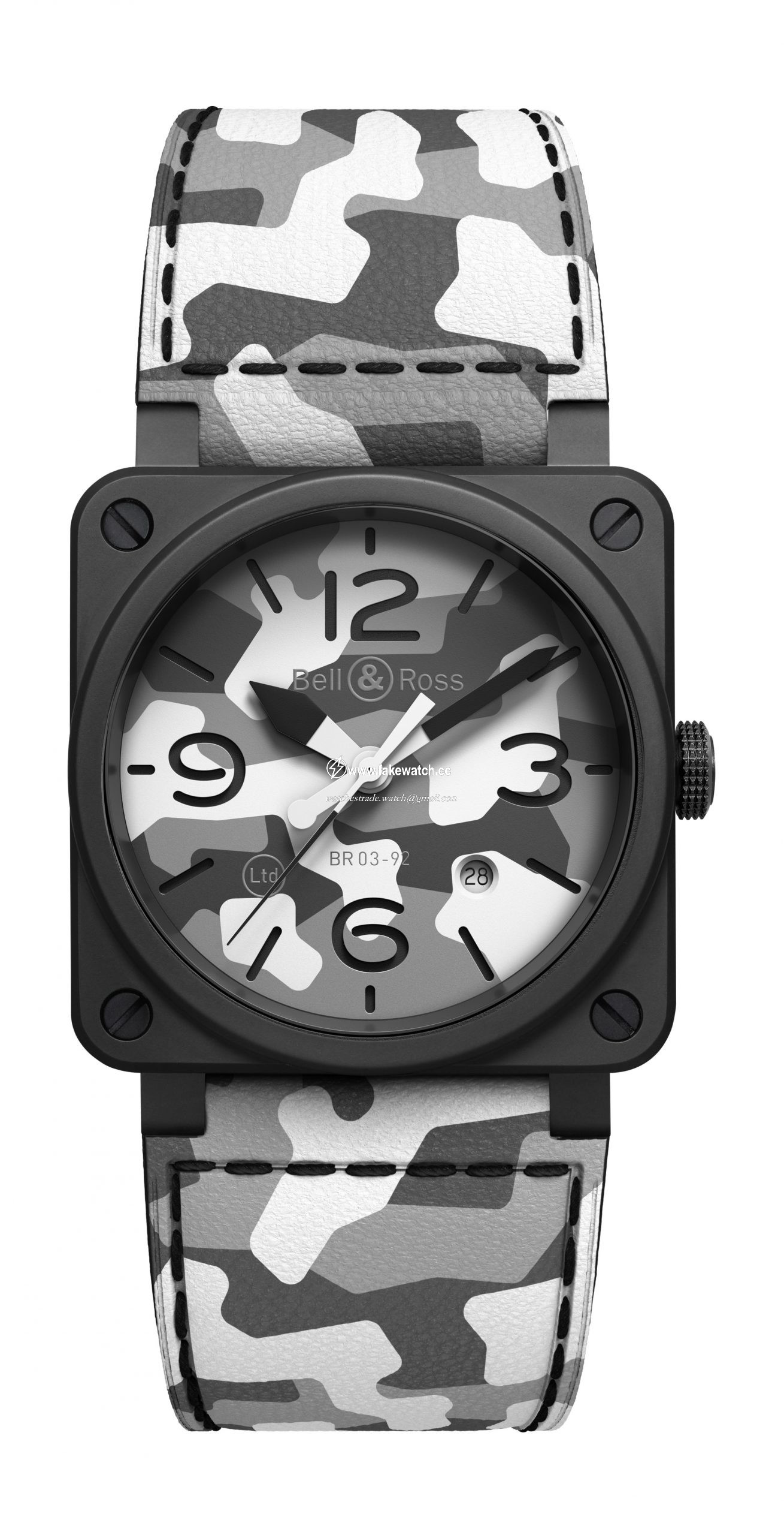 Bell & Ross BR 03-92 White Camo BR0392-CG-CE/SCA