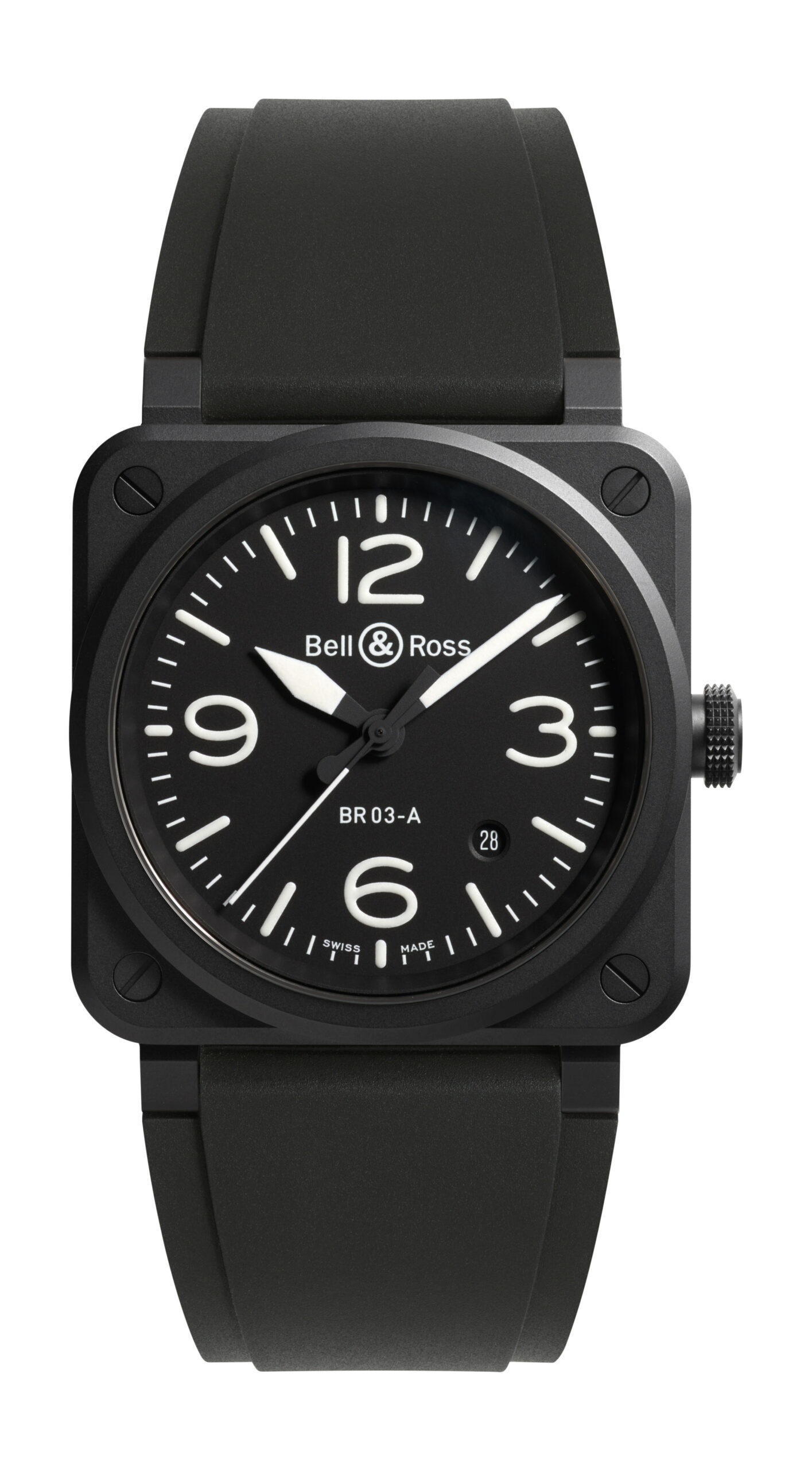Bell & Ross BR 03 Black Matte BR03A-BL-CE/SRB