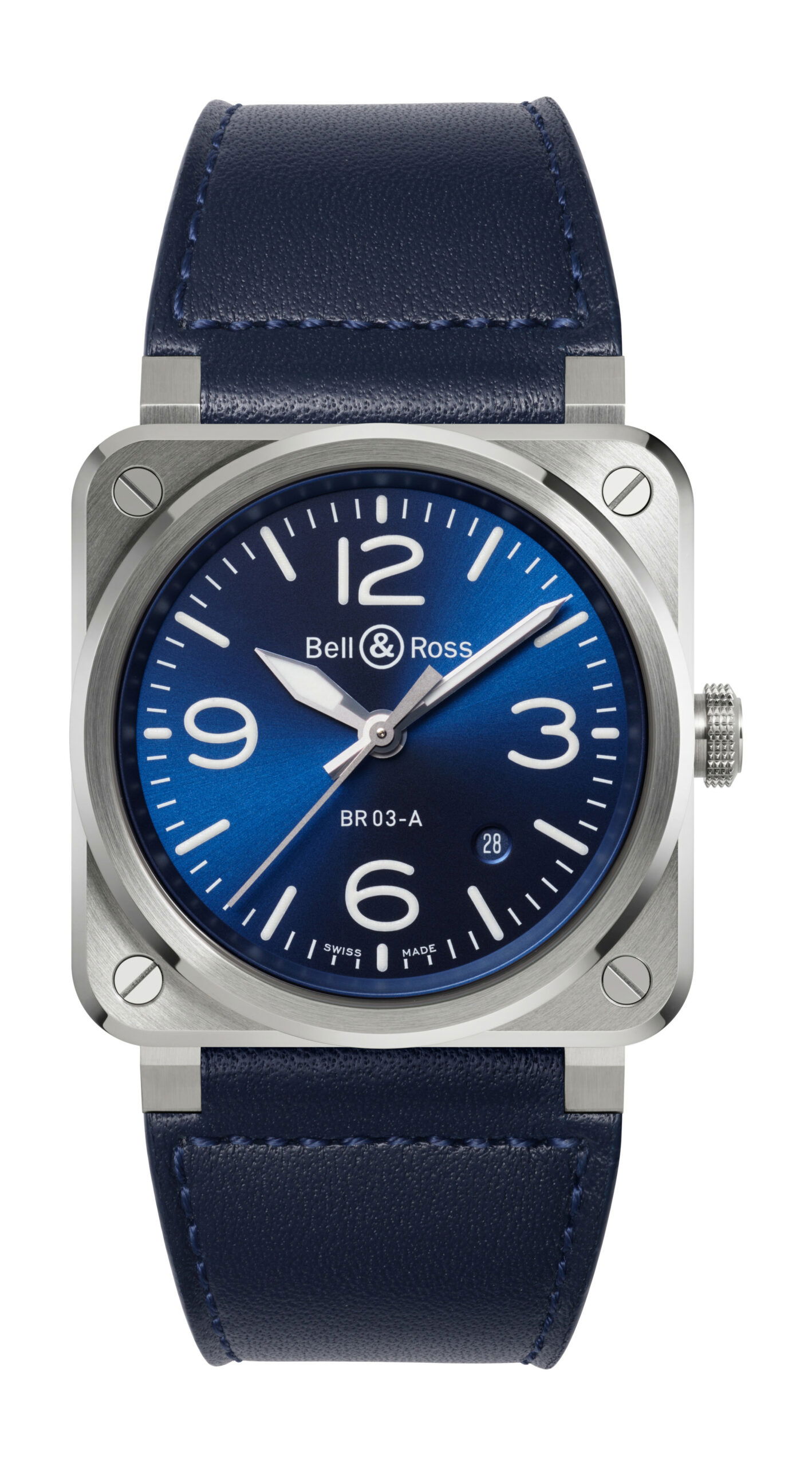 Bell & Ross BR 03 Blue Steel BR03A-BLU-ST/SCA