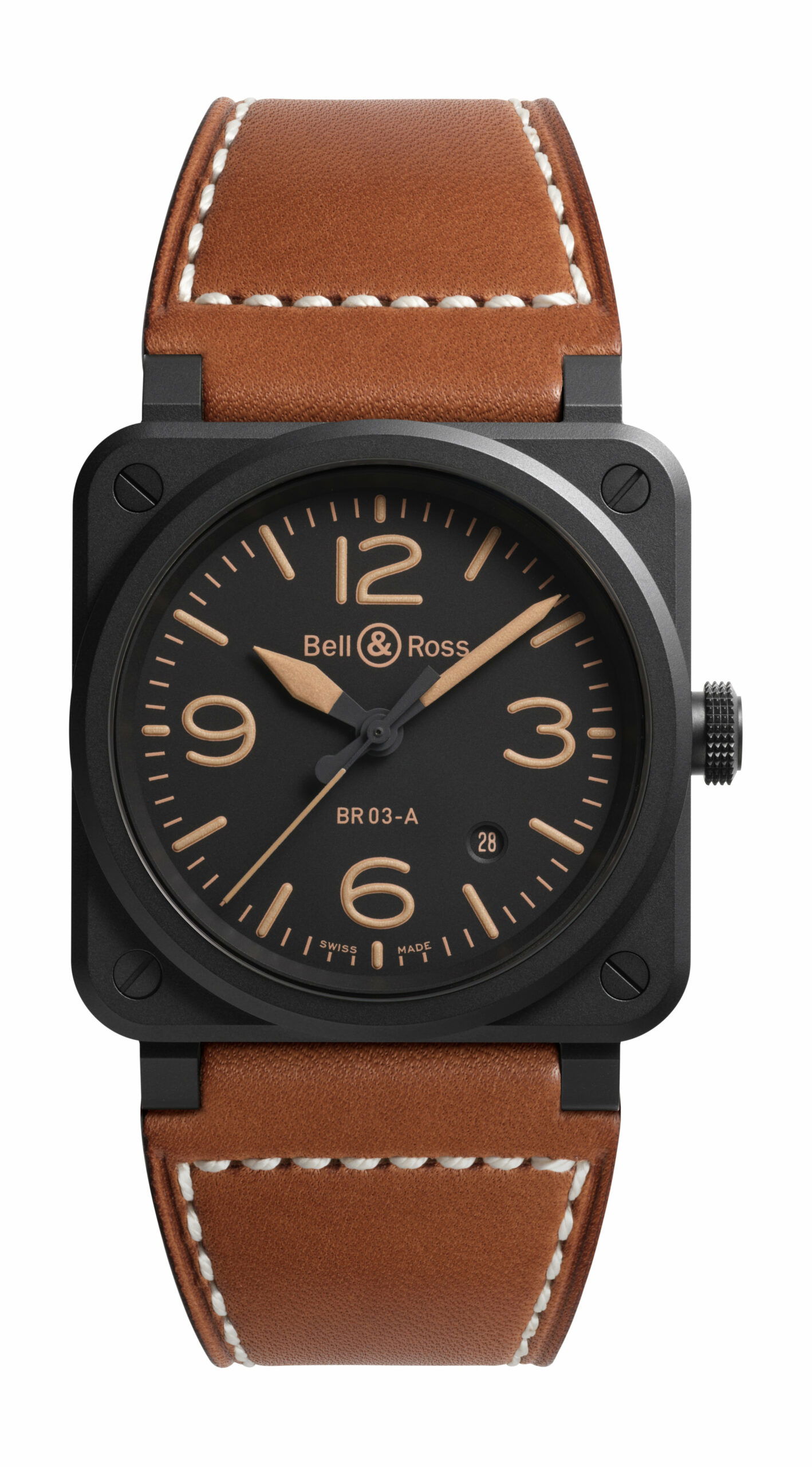 Bell & Ross BR 03 Heritage BR03A-HER-CE/SCA