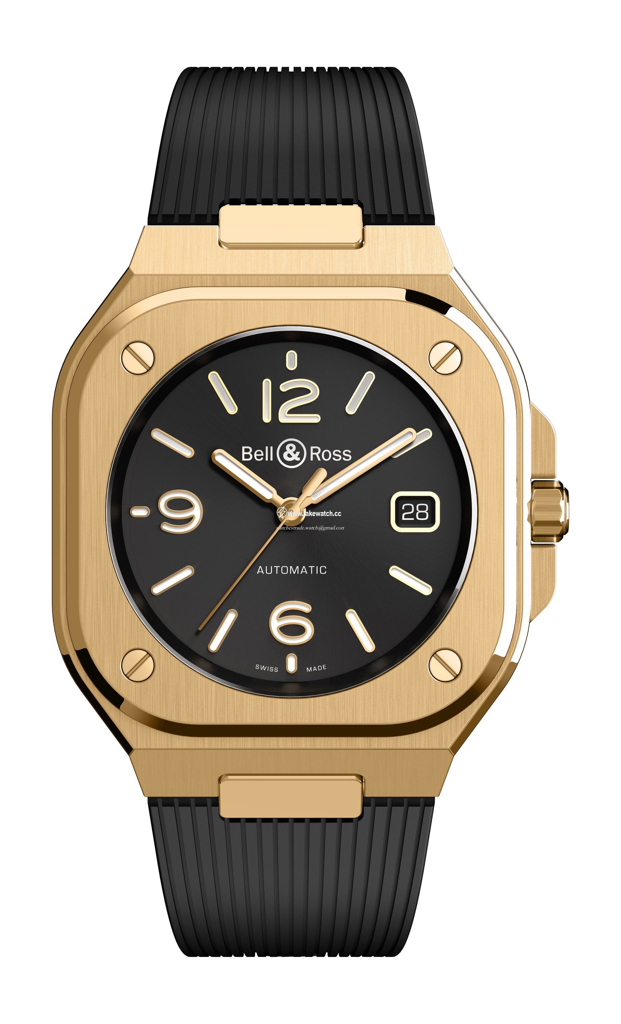 Bell & Ross BR 05 Gold BR05A-BL-PG/SRB