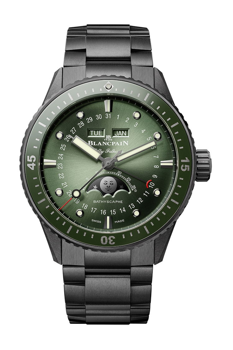 Blancpain Fifty Fathoms Bathyscape Quantime Complet Phases de Lune 5054 0153 01S