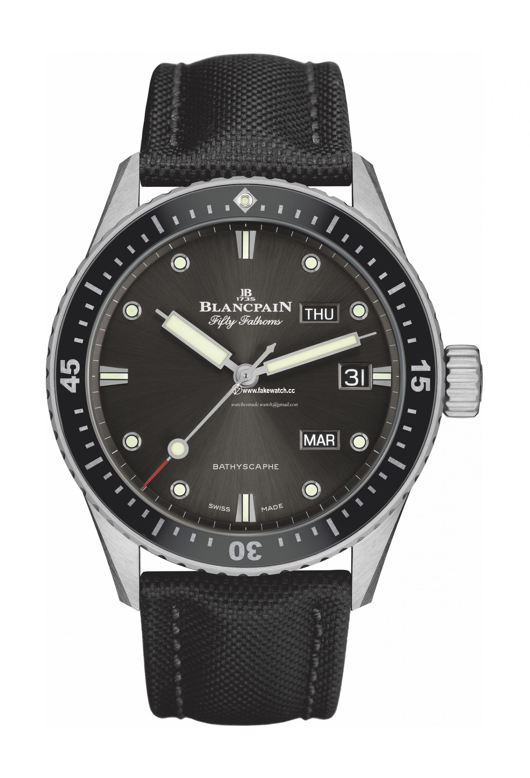 Blancpain Fifty Fathoms Bathyscaphe Quantime Annuel 5071-1110-B52A